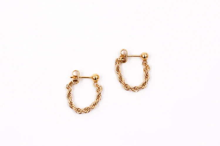 Pendientes Twister gold Klimbim