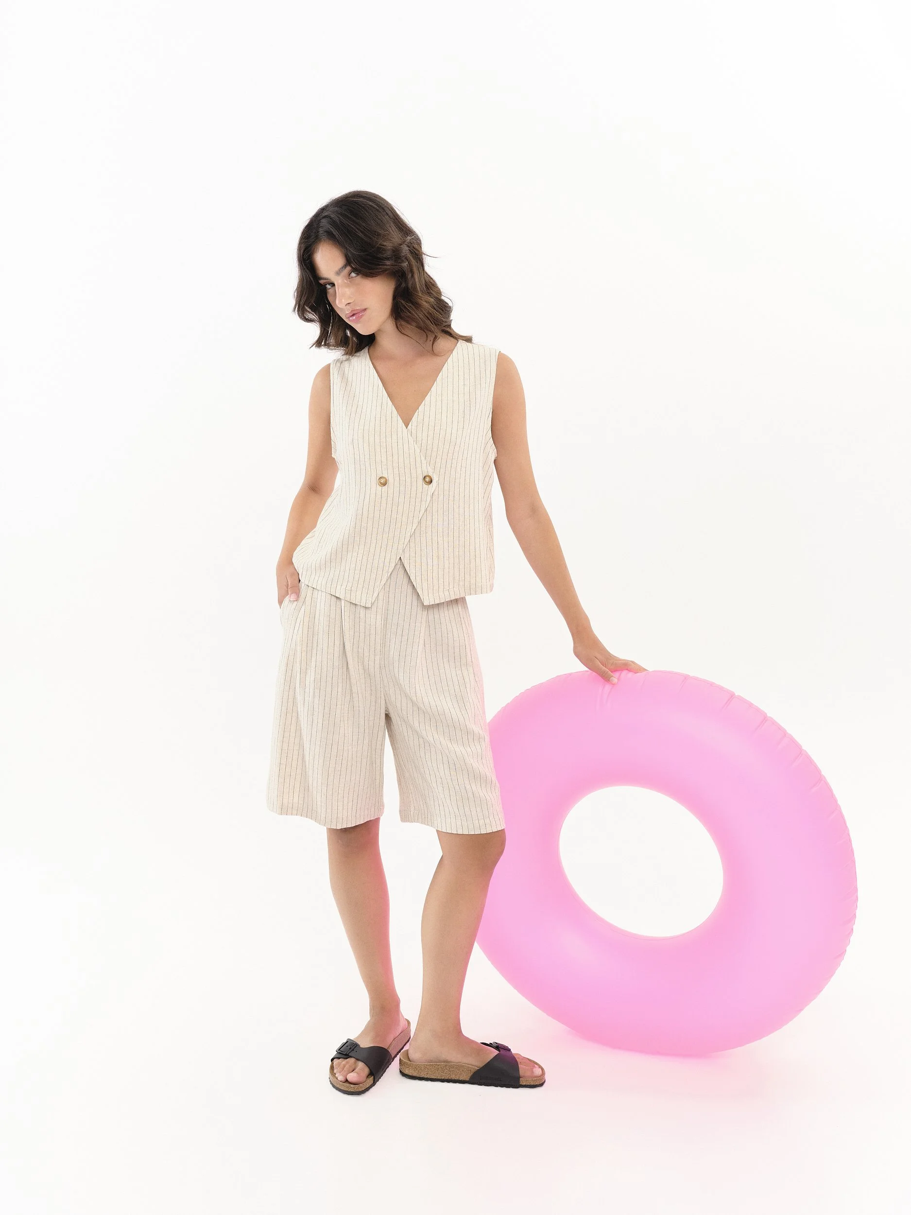 Chaleco Siesta Crudo + Pantalón Marea Crudo (1).jpg