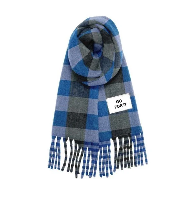 Bufanda plain Go for it Verb to do