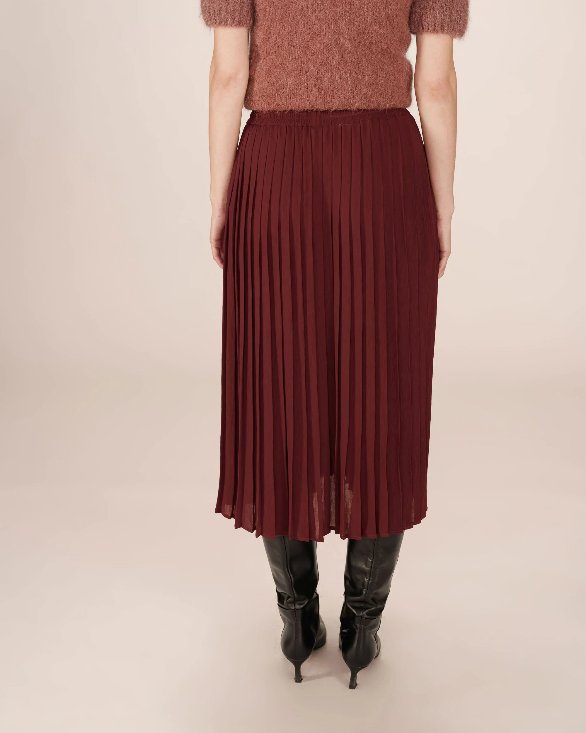 FALDA PLISSE CHOCOLAT, Grace & Mila, La Positiva Shop 3.webp