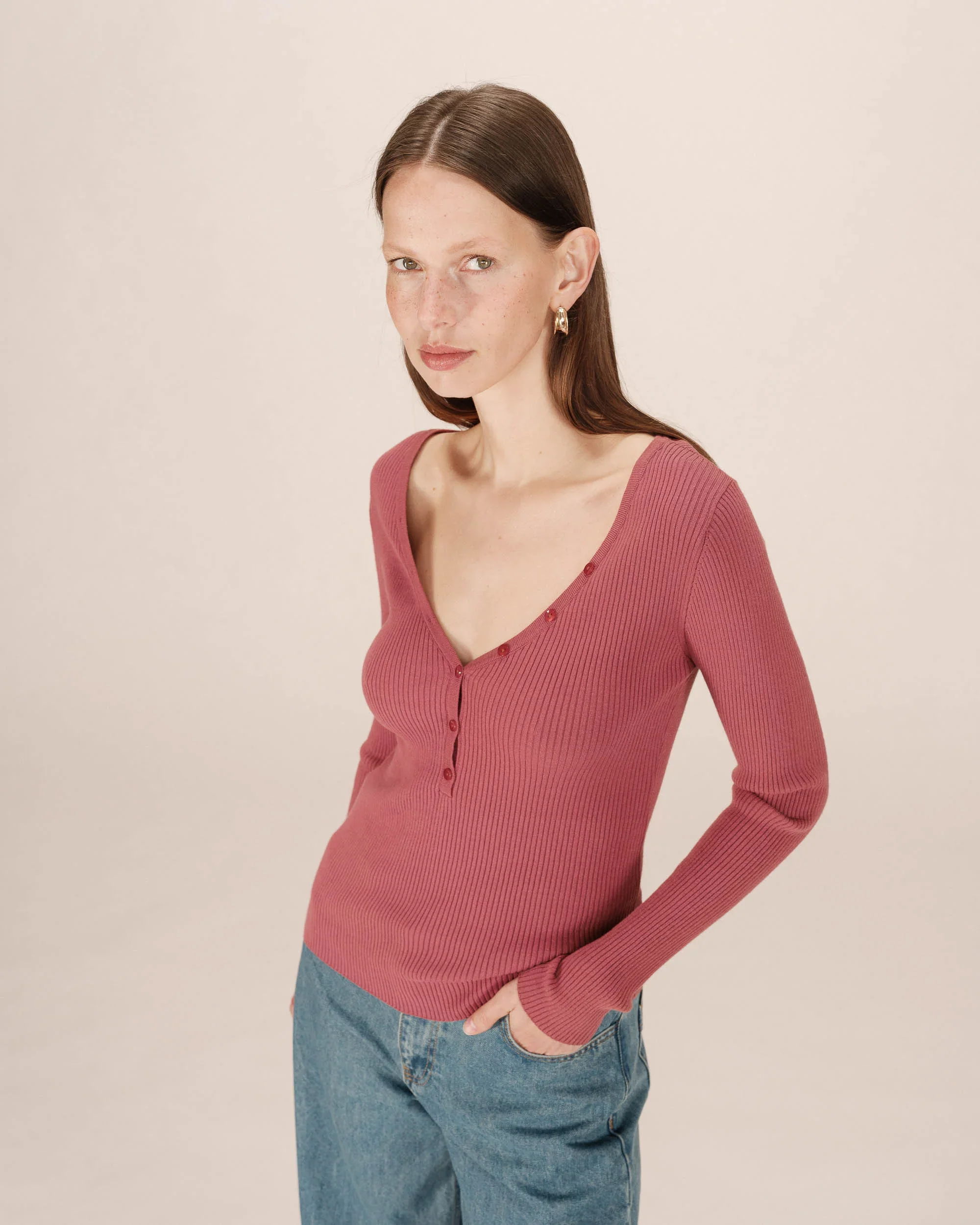 TOP SATURNIN TERRACOTA grace & Mila La positiva shop 5.webp