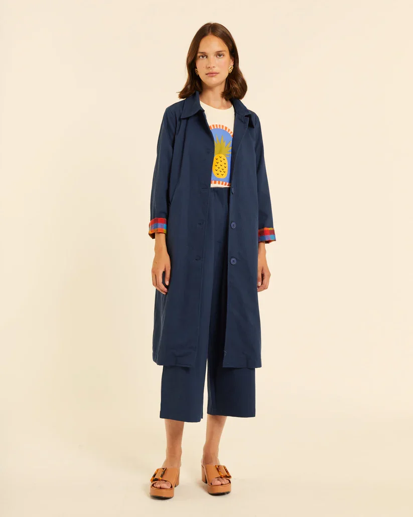 Gabardina Azul cuadros Pepa.webp