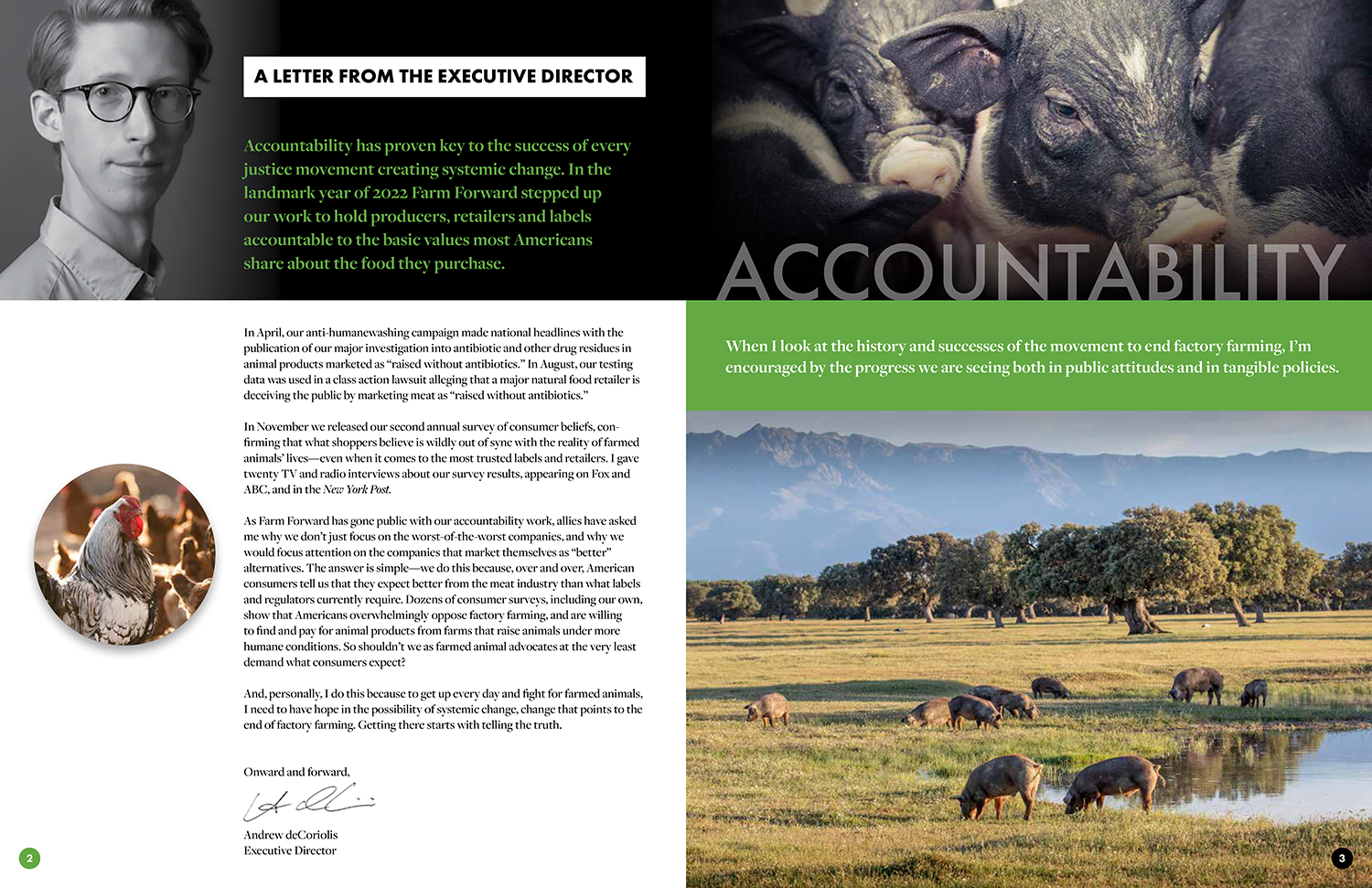 Farm Forward 2022 Annual Report Design