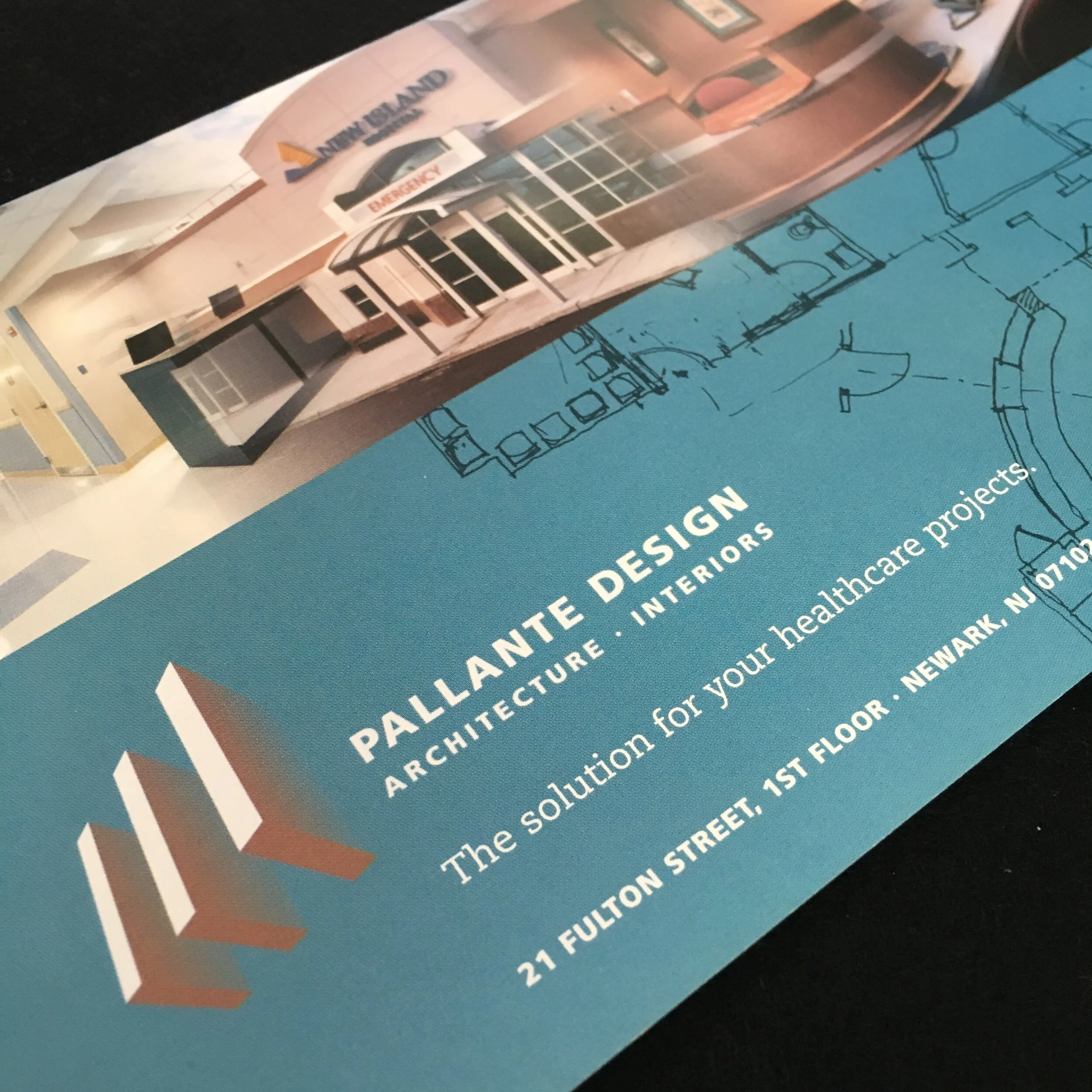 Brochure Design for Pallante Design Architecture and Interior Design