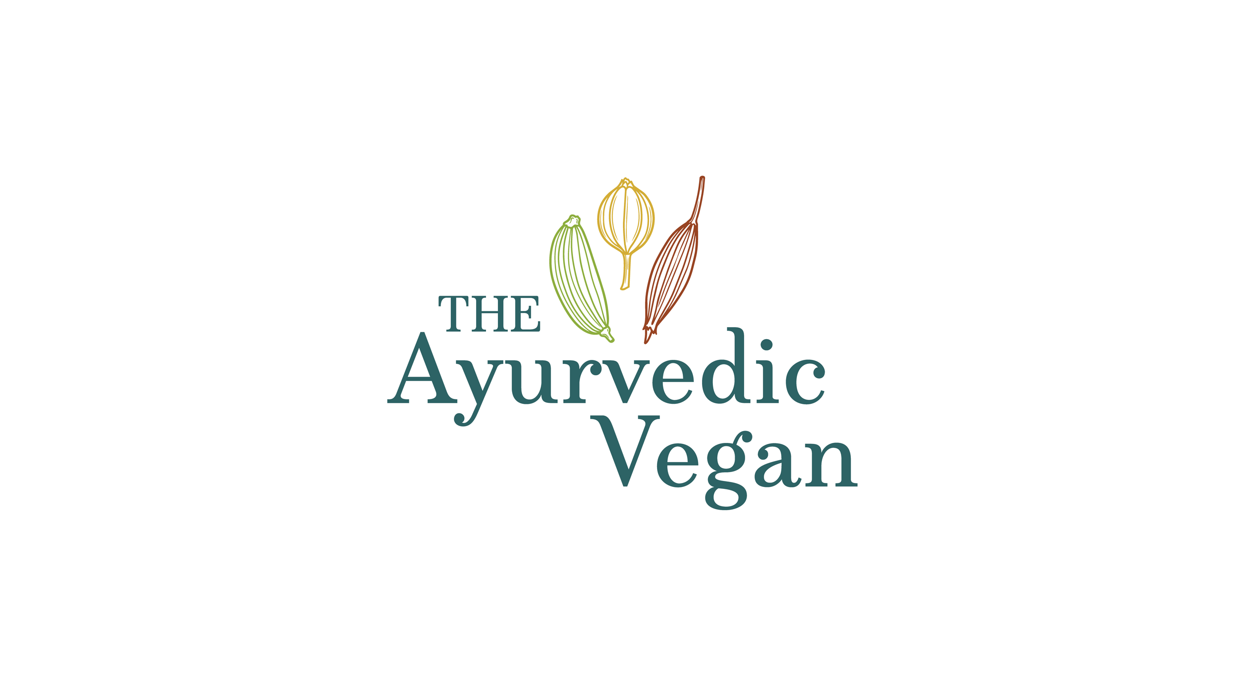 The Ayurvedic Vegan Logo Design