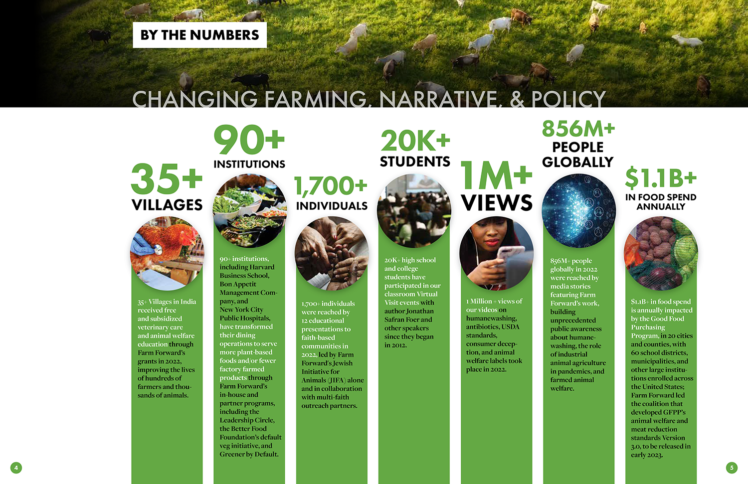 Annual Report Design Farm Forward 2022