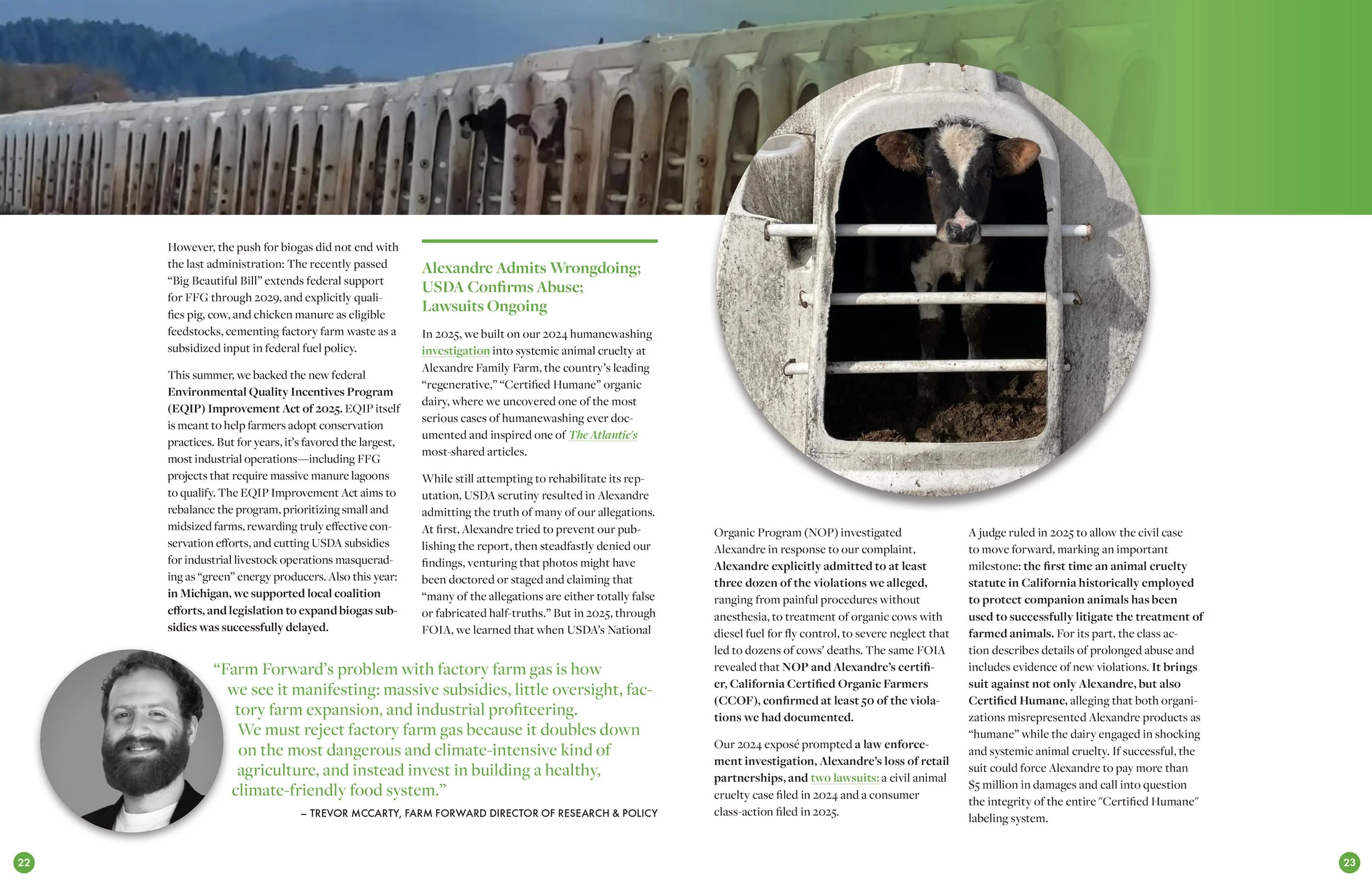 Farm Forward 2025 Annual Report Featured Campaign 5