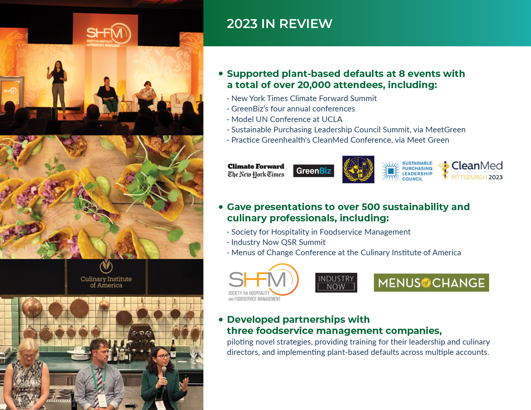 Greener By Default 2023 Annual Report Design