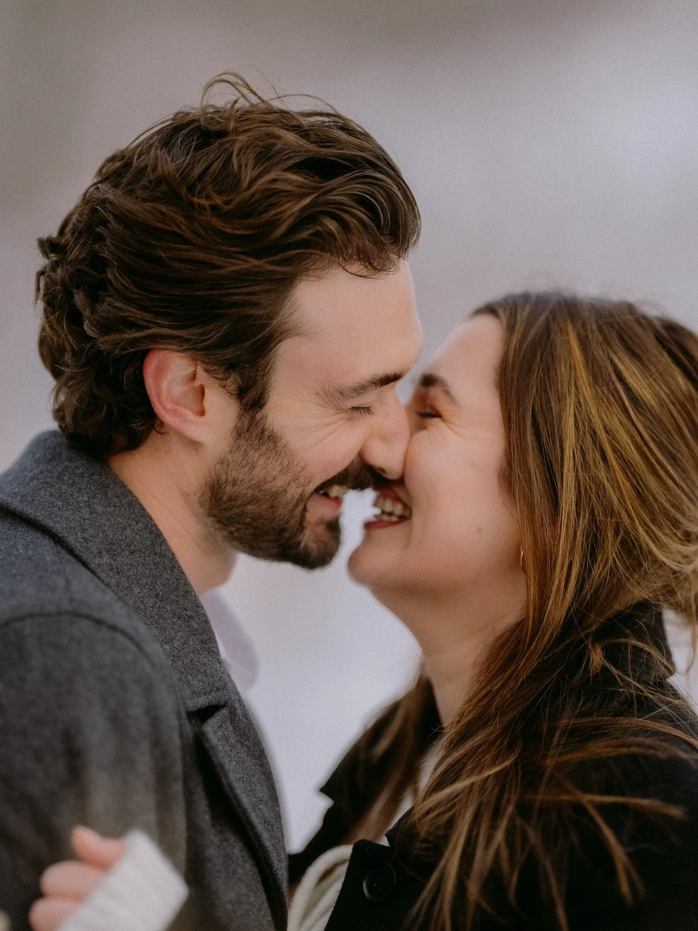 Who says winter engagement sessions aren&rsquo;t fun? If you&rsquo;re willing to brave the cold, having a winter session, especially after a big snow storm, makes for some nice contrasting photos from your summer wedding!

#torontoweddingphotographer