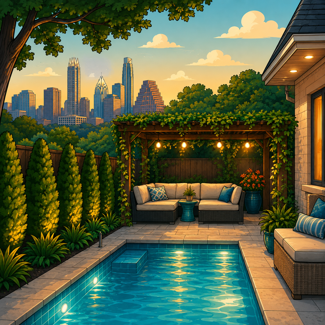 Building a Custom Pool in North Austin