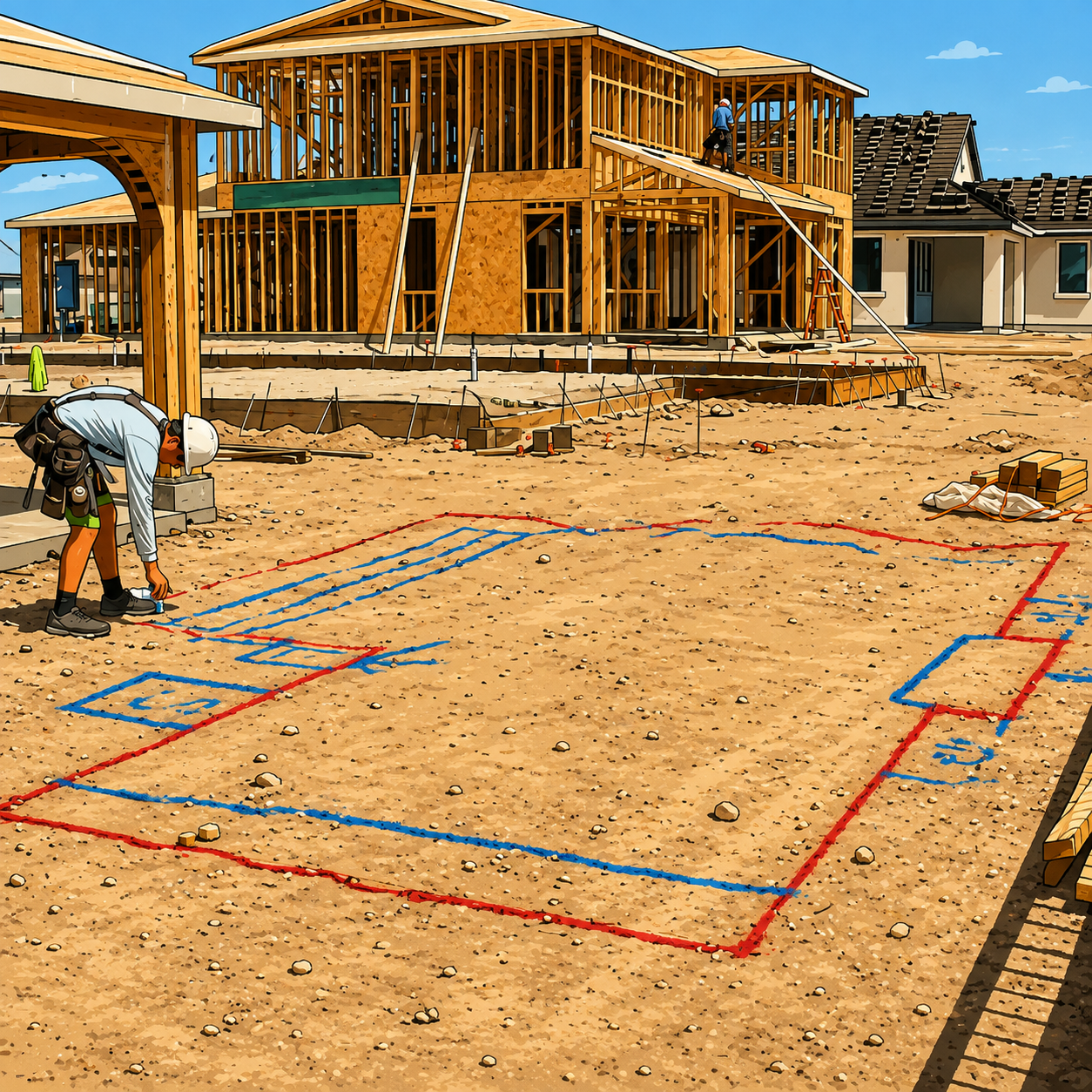 Ready, Set, Swim: The Layout Process