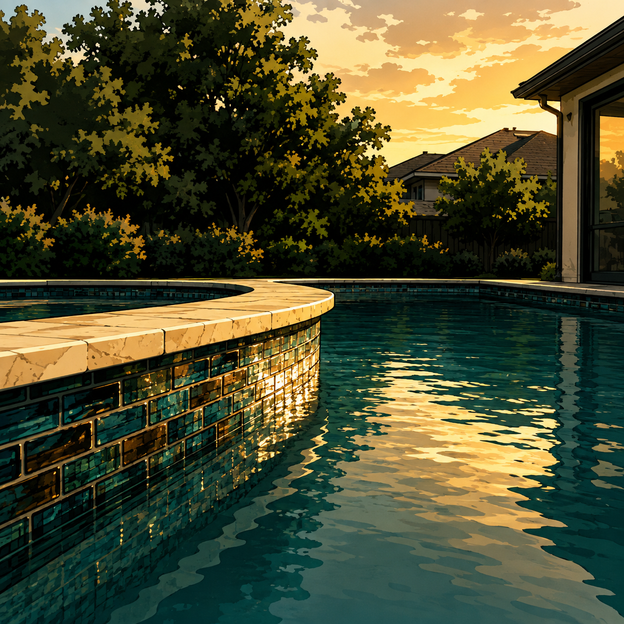 Tile &amp; Coping : The Dynamic Duo of Pool Design