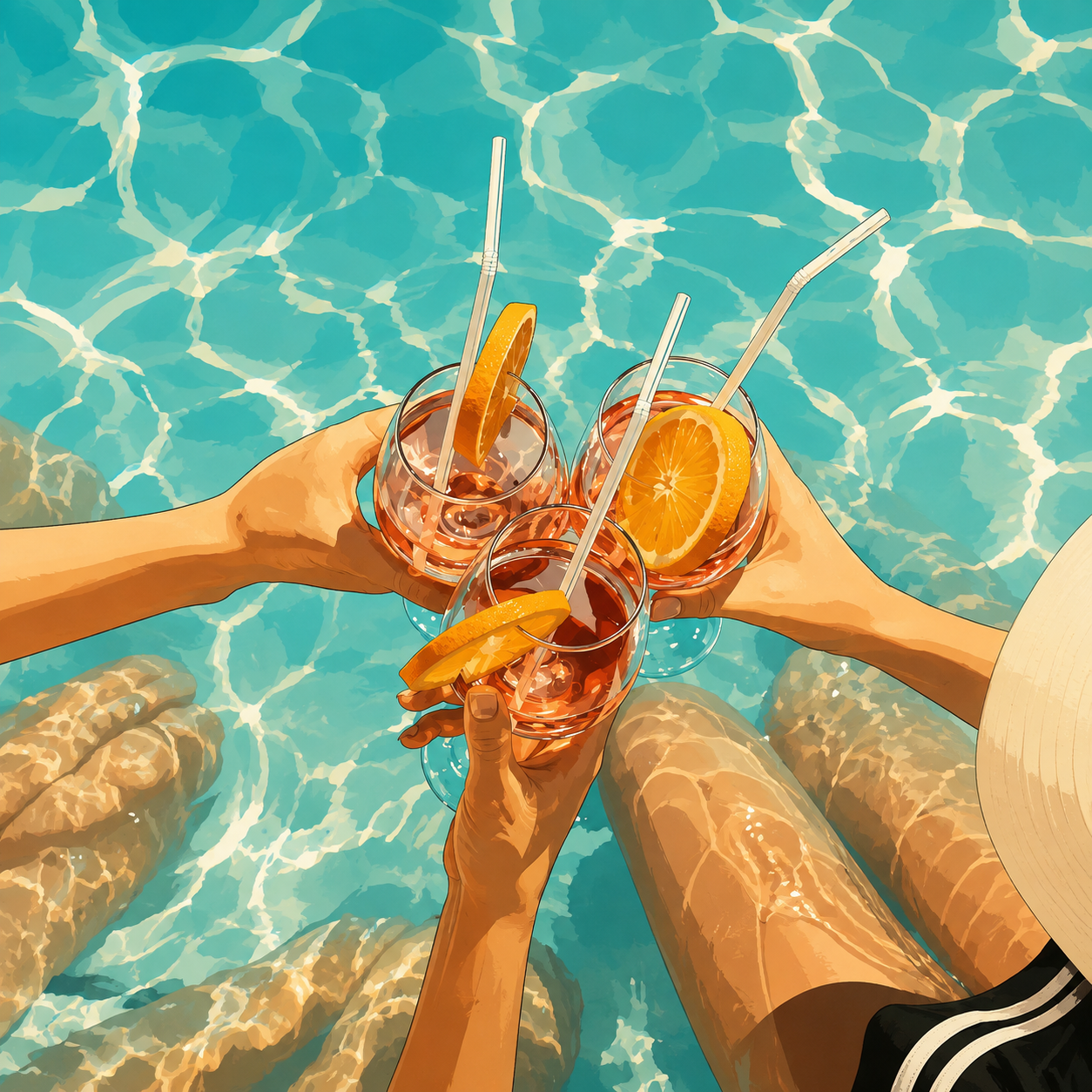 Swimming Pool = Mental Health