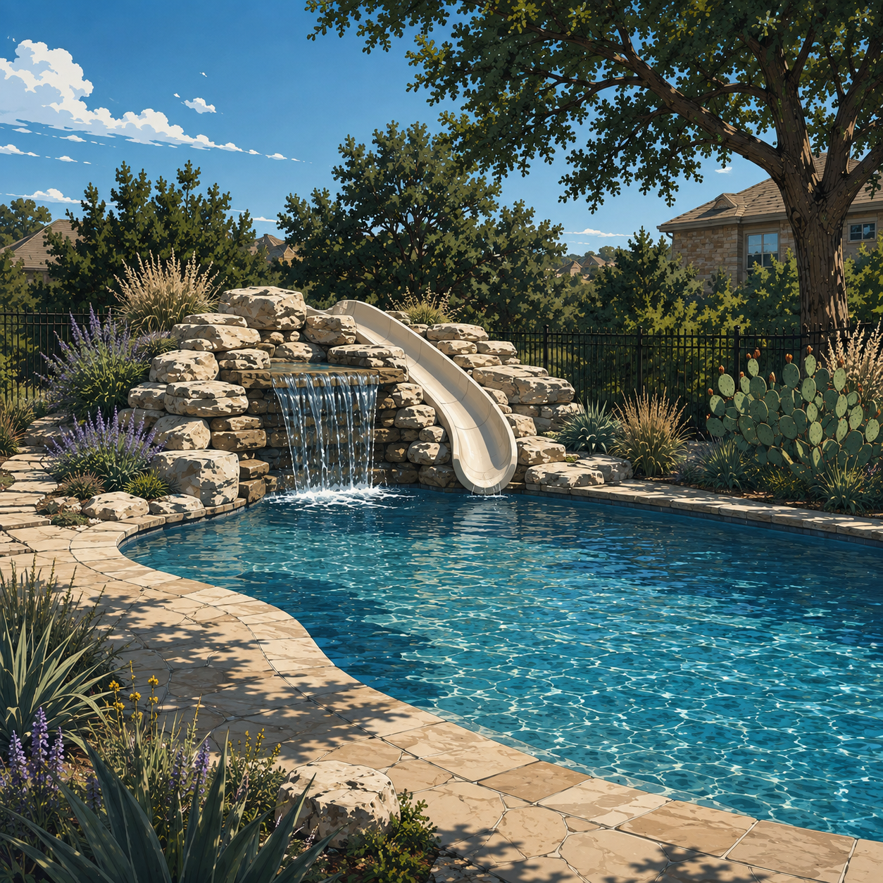 Upgrade Your Backyard Fun with a Pool Slide