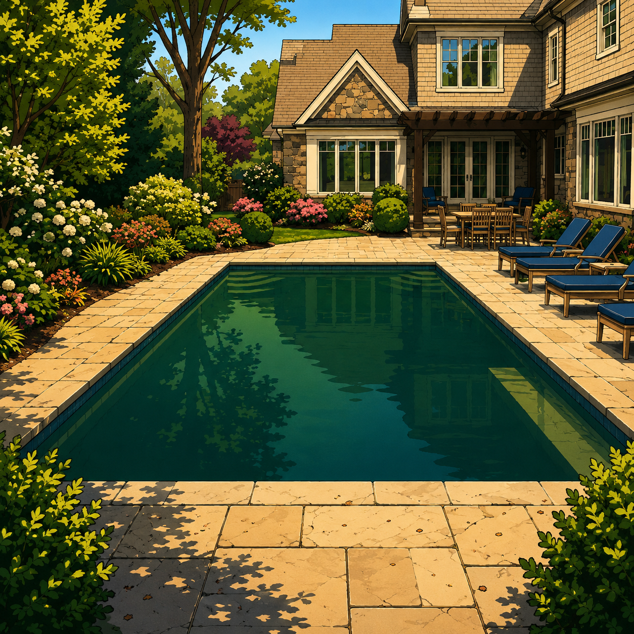 How to Get Rid of Green Water in a Swimming Pool