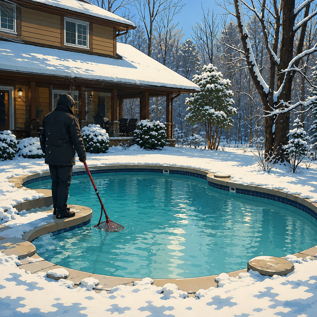 How to Protect Your Pool During a Winter Storm