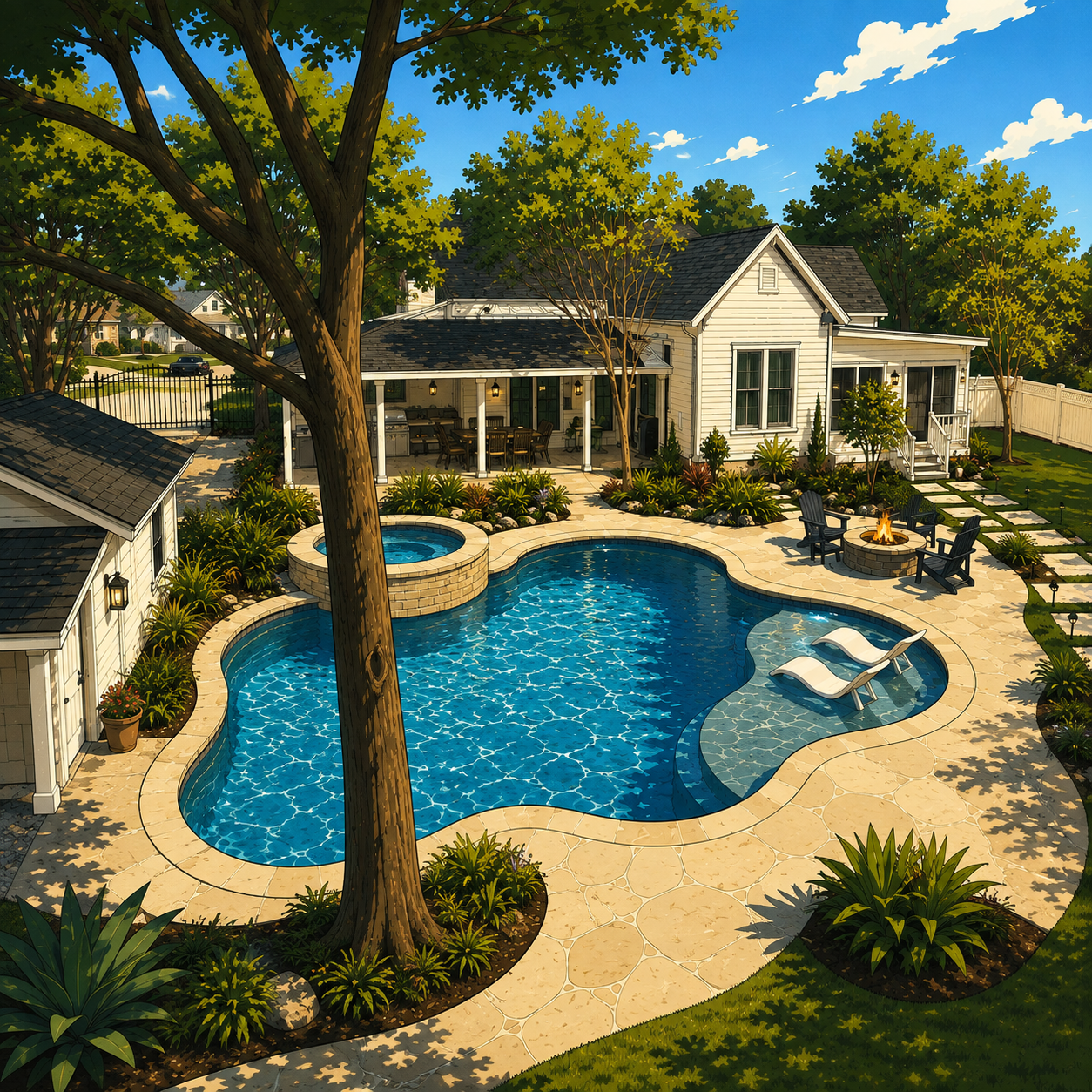 Custom Pool Builder in Taylor, Texas