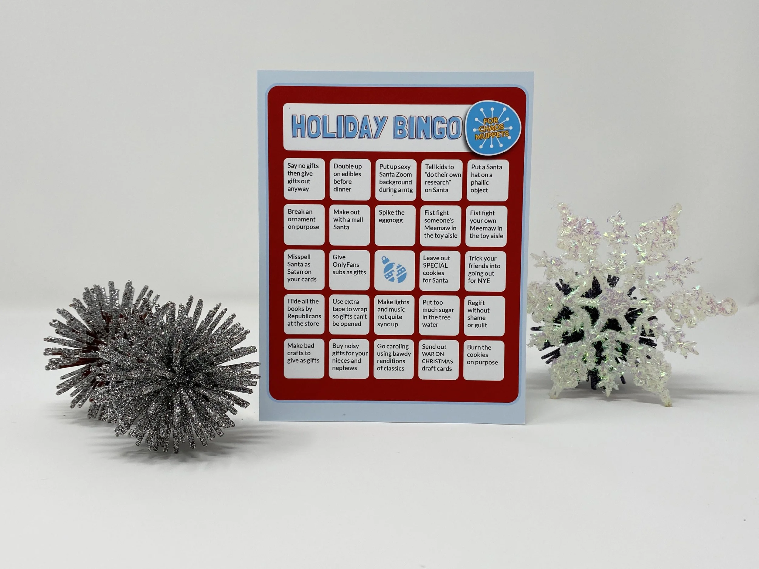 Holiday Bingo Chaos Muppet