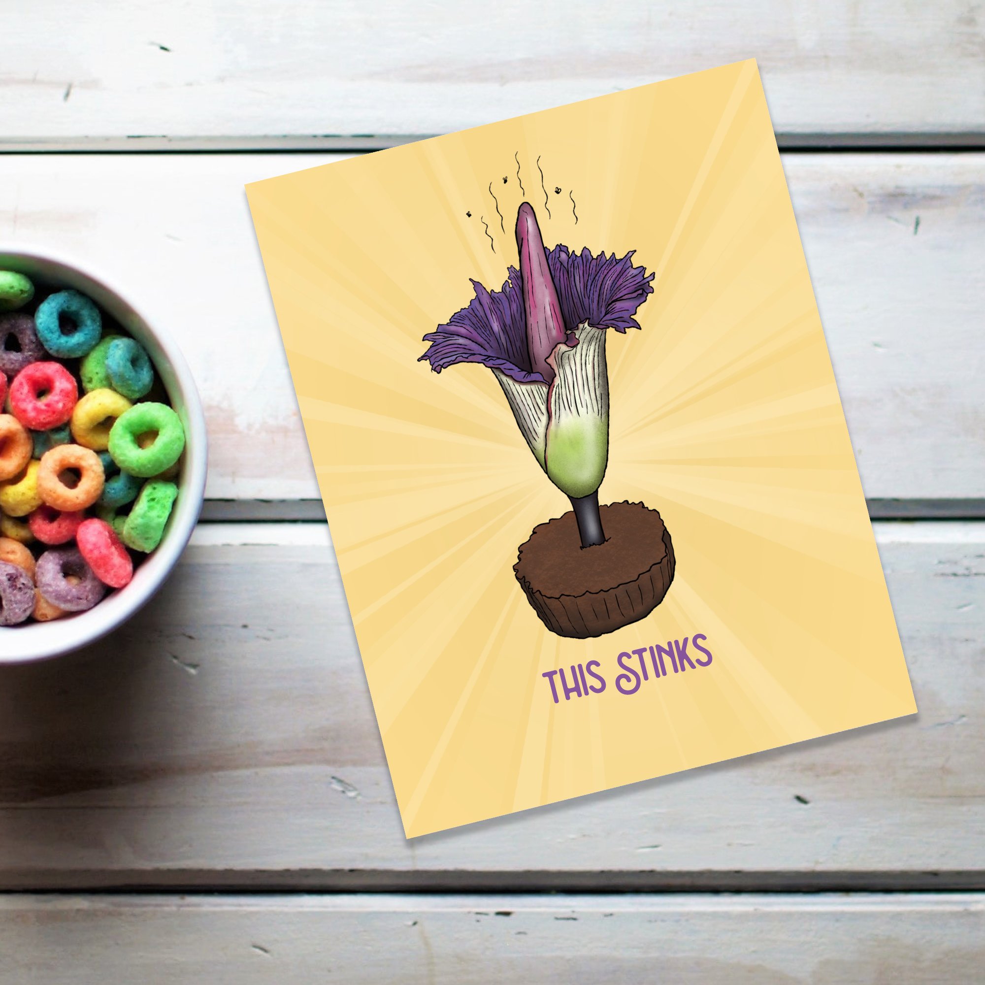 cereal this stinks corpseflower flat lay.jpg