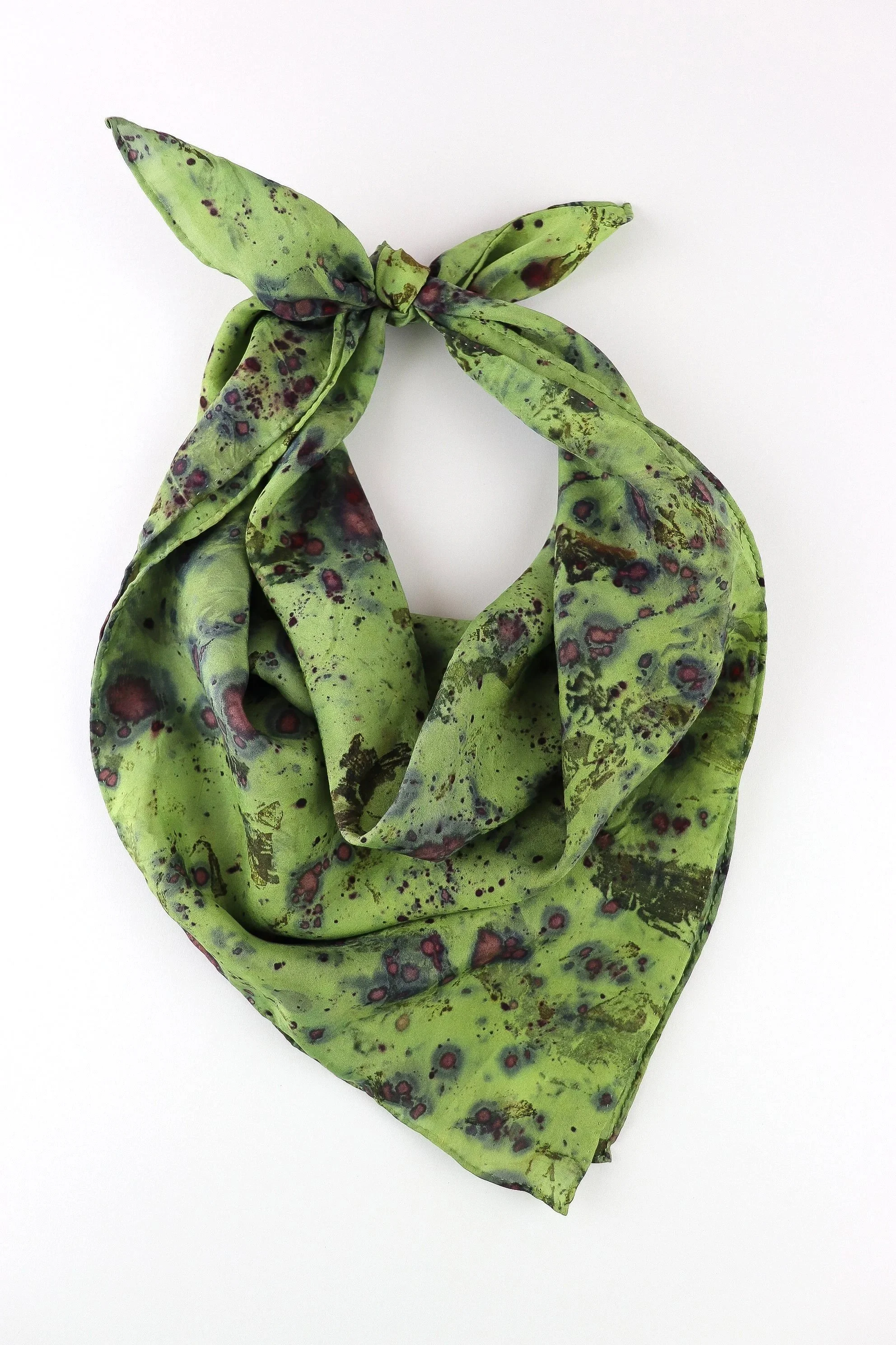 Botanically Dyed Silk Scarf