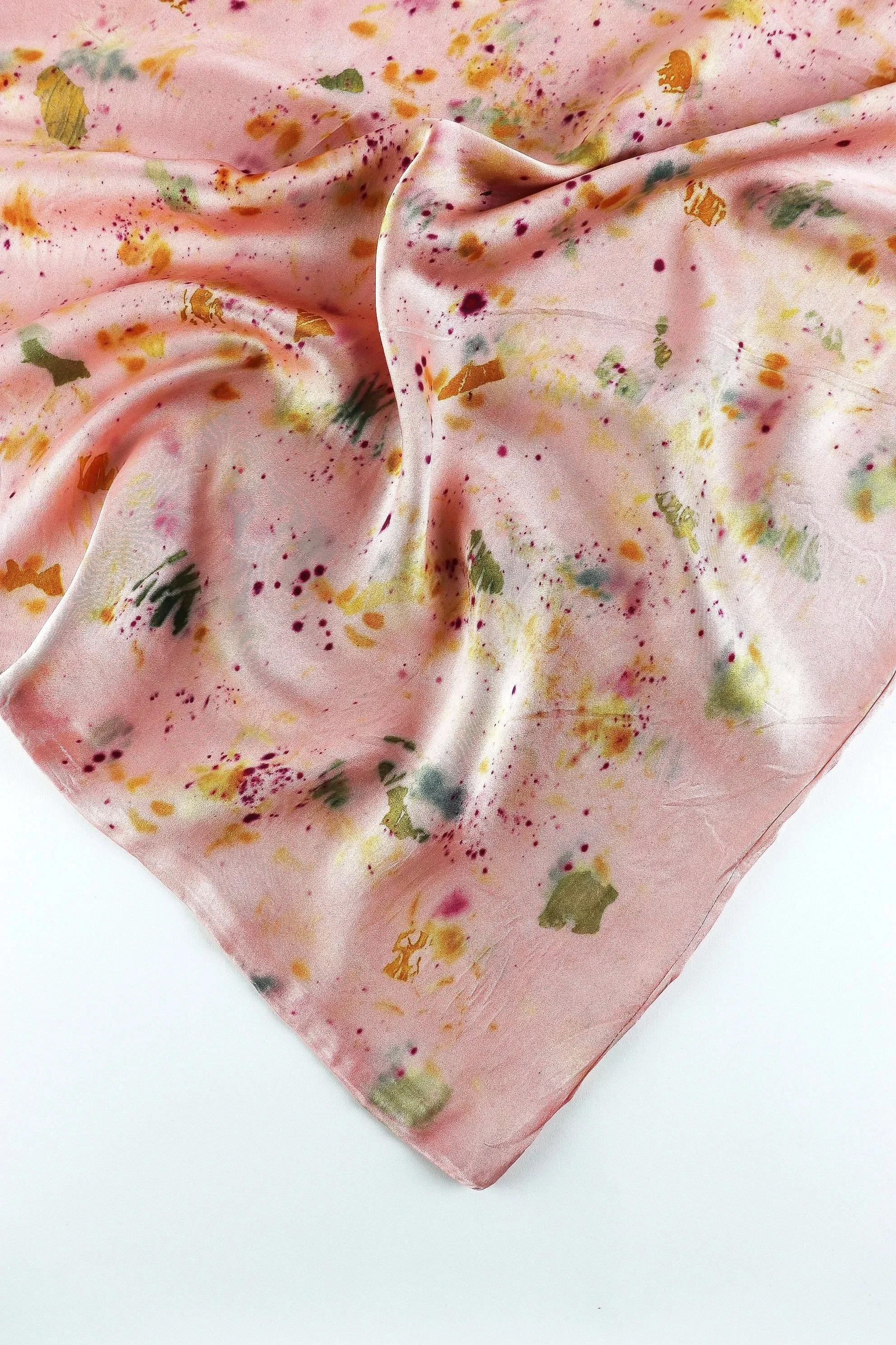 Botanically Dyed Silk Pillowcase