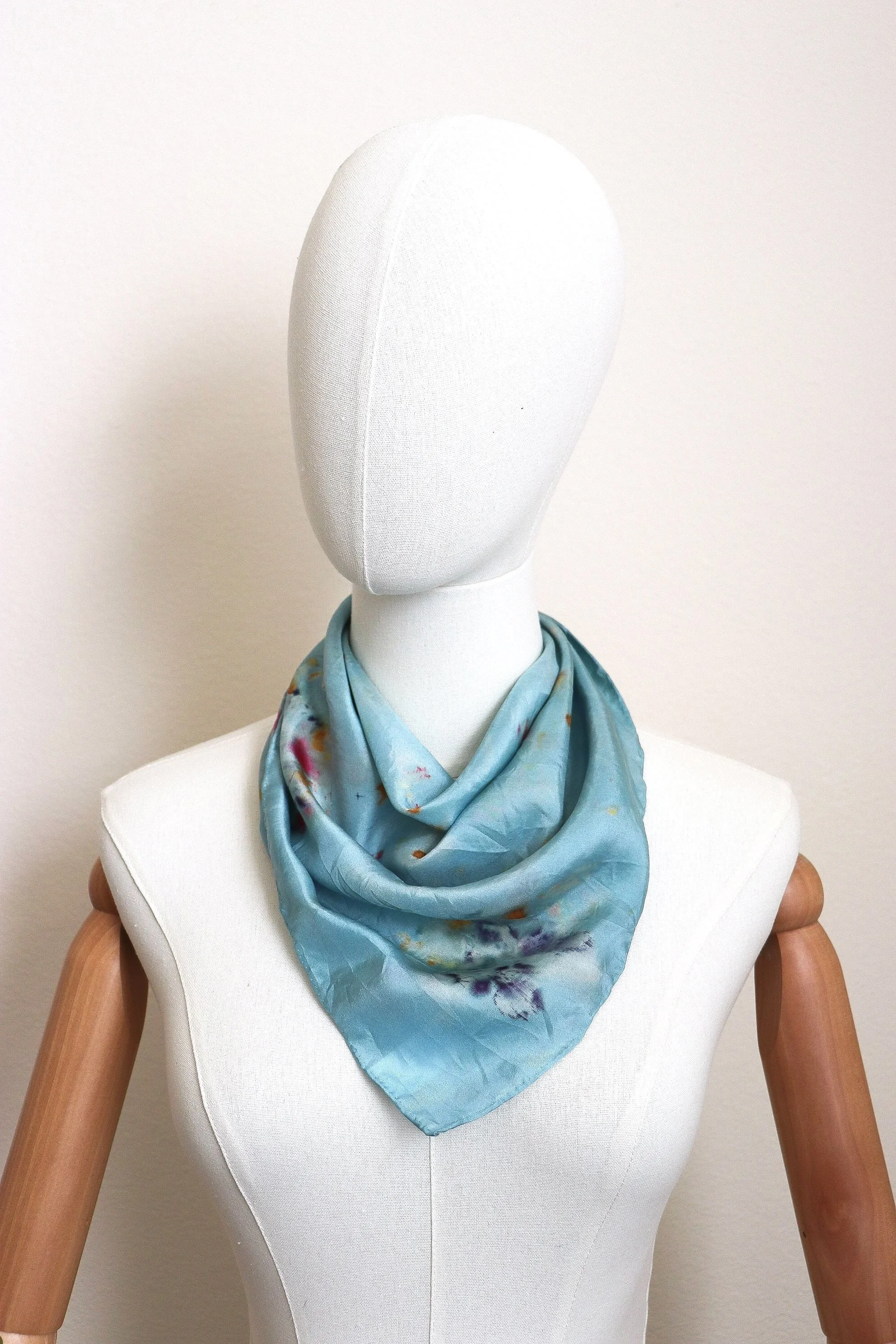 Botanically Dyed Silk Scarf
