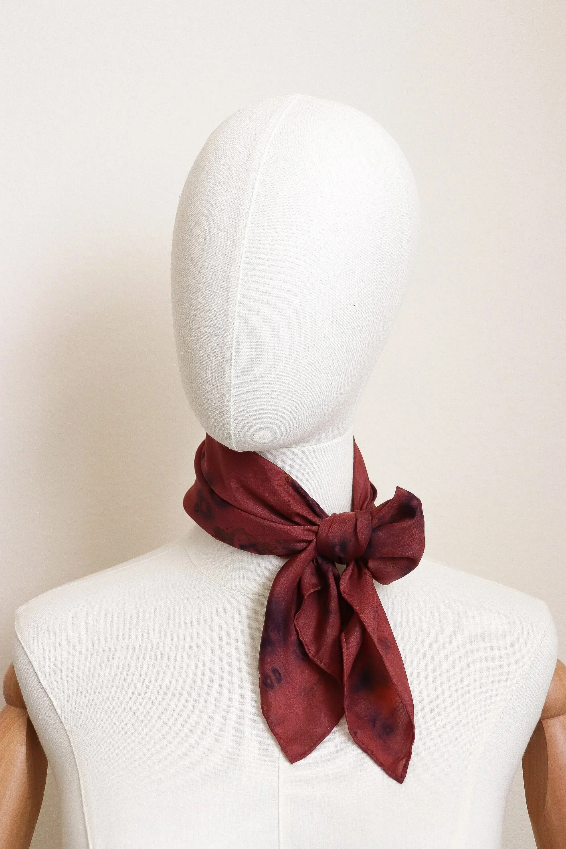 Botanically Dyed Silk Scarf