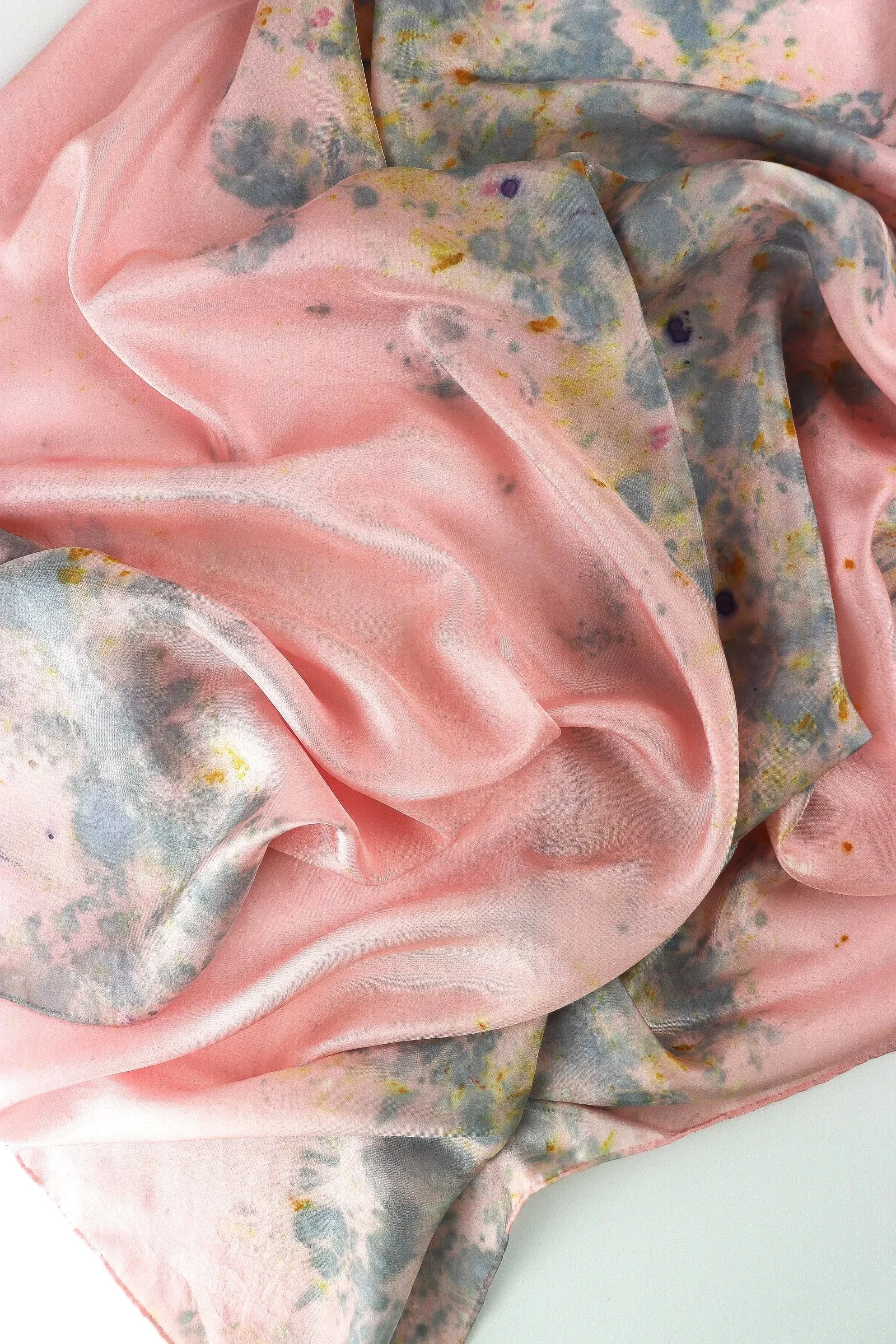 Botanically Dyed Silk Scarf