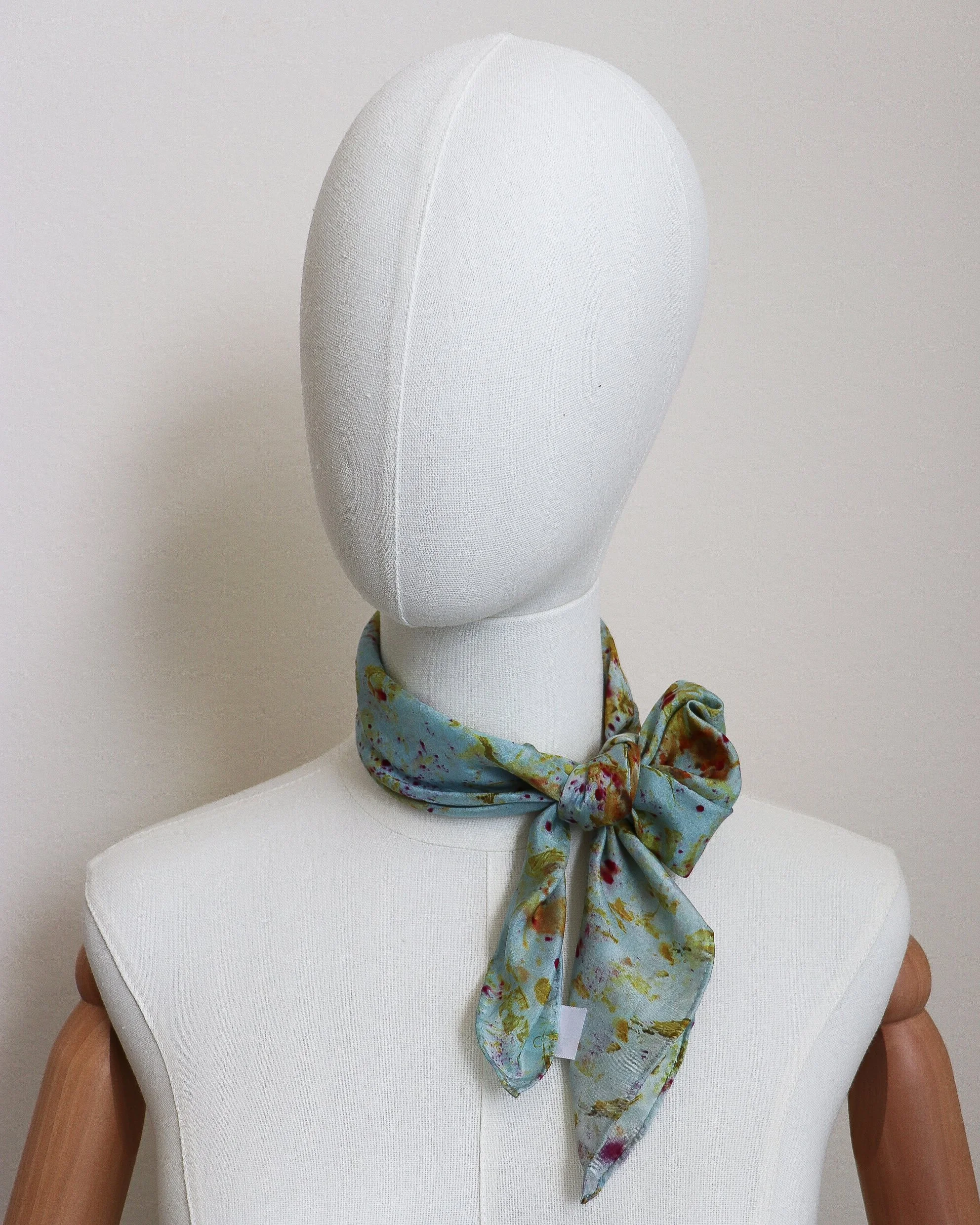 Botanically Dyed Silk Scarf
