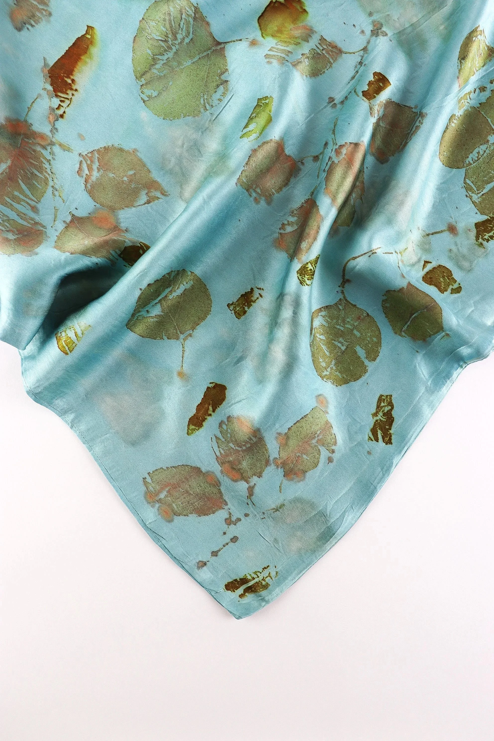 Botanically Dyed Silk Pillowcase