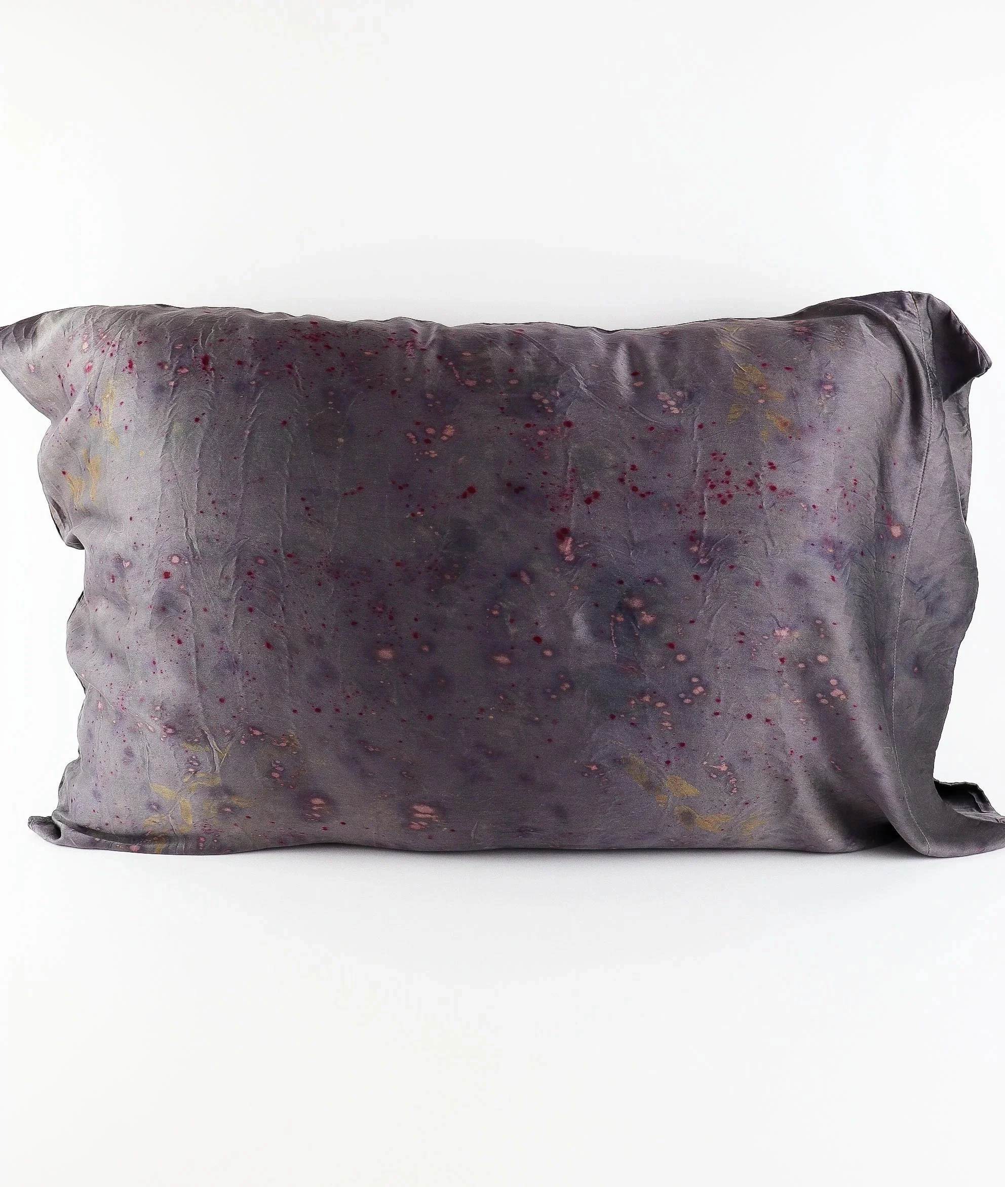 Botanically Dyed Silk Pillowcase