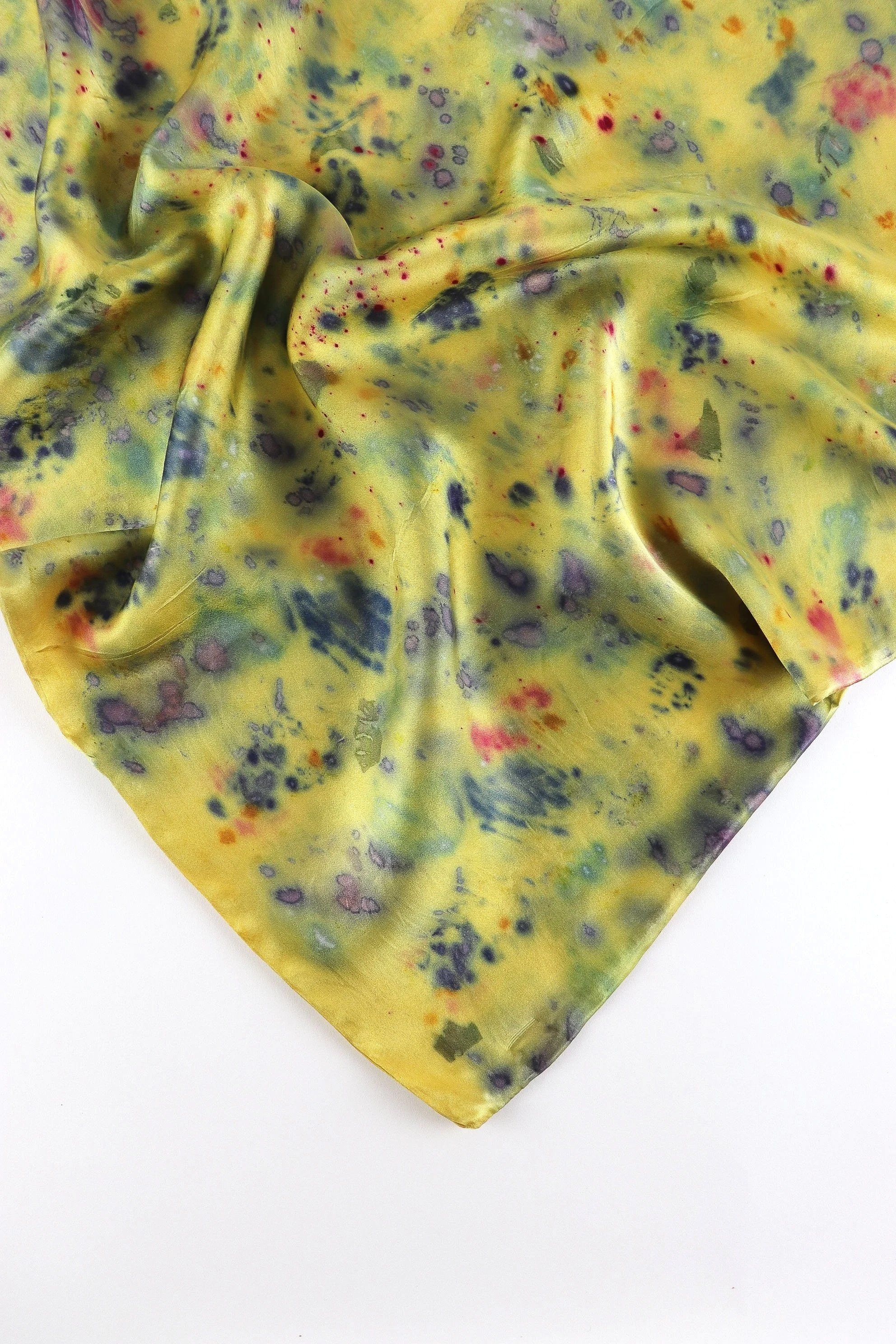 Botanically Dyed Silk Pillowcase