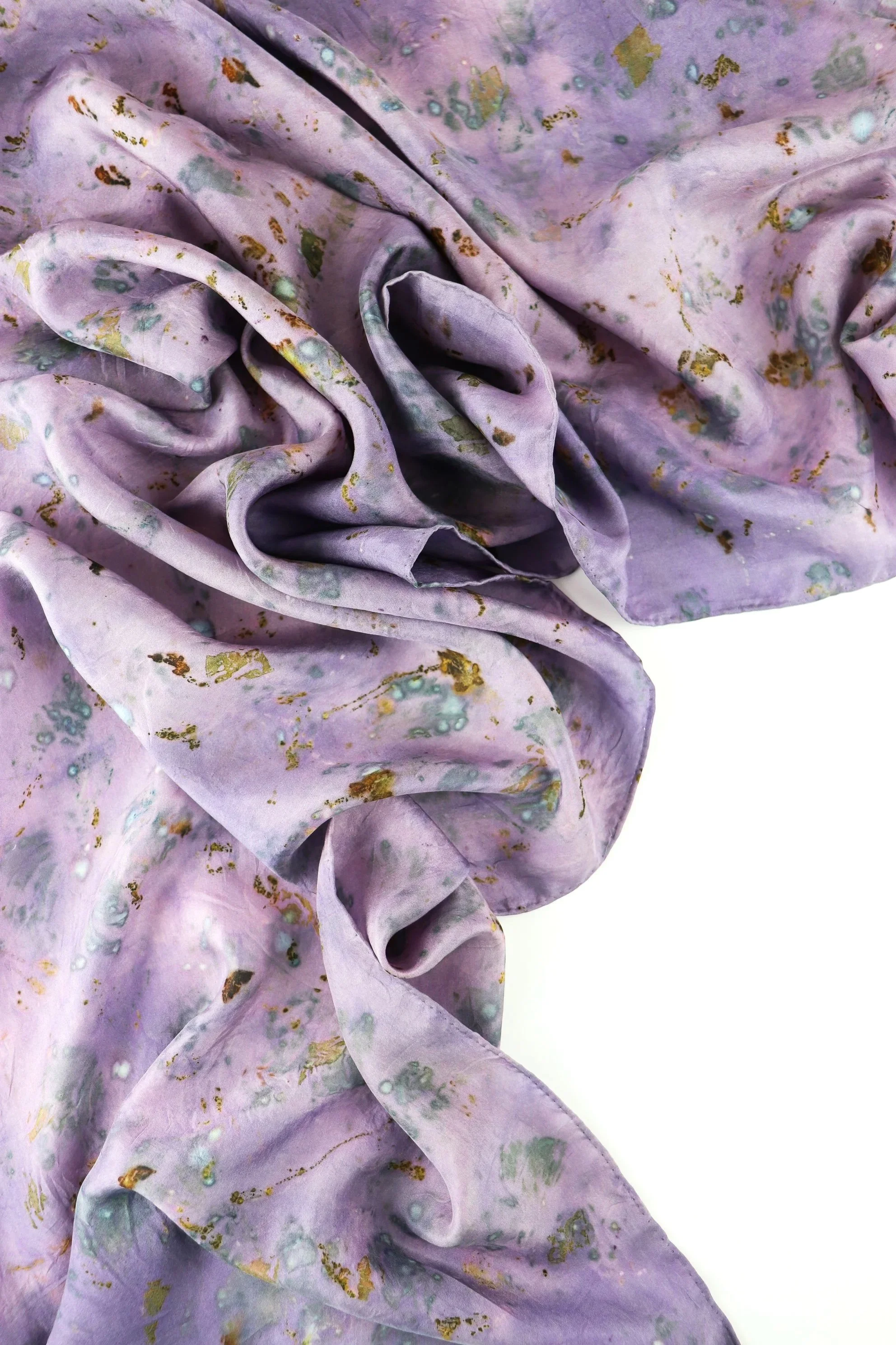 Botanically Dyed Silk Scarf