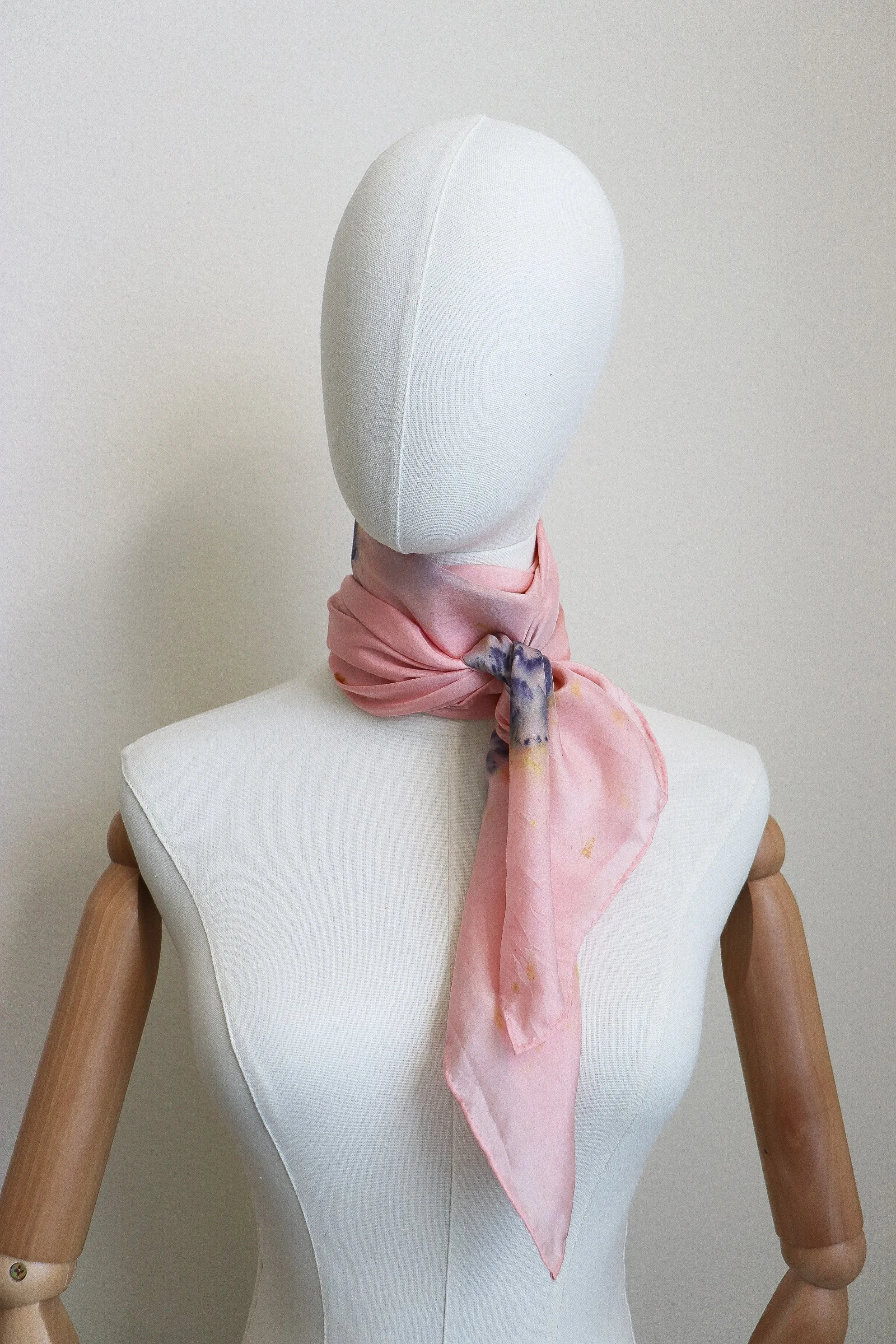 Botanically Dyed Silk Scarf