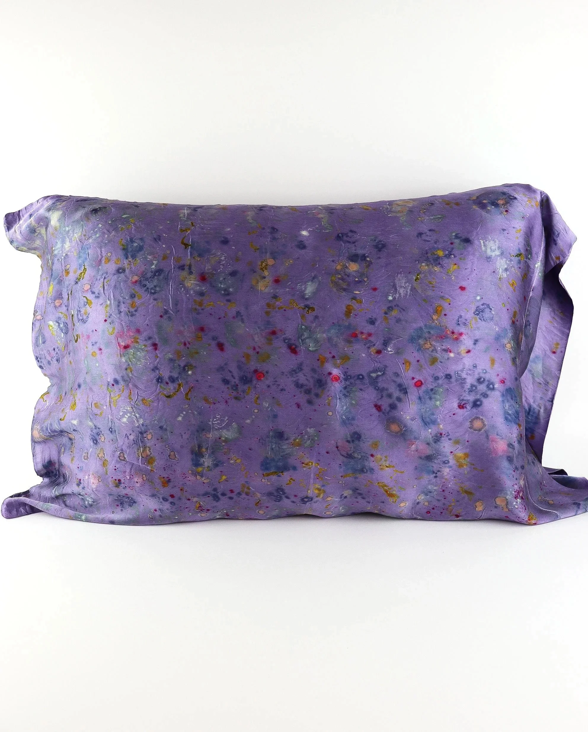 Botanically Dyed Silk Pillowcase