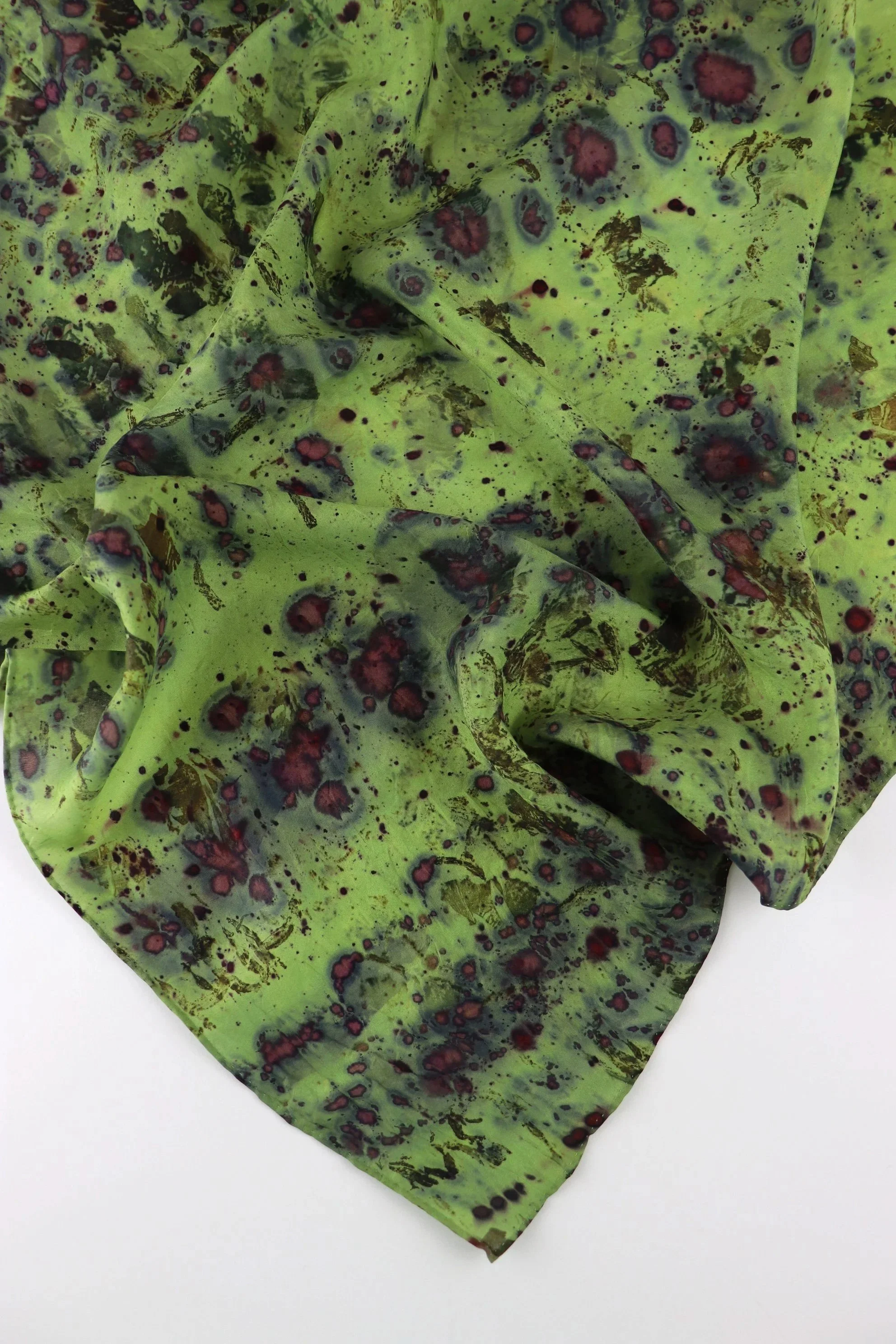 Botanically Dyed Silk Scarf