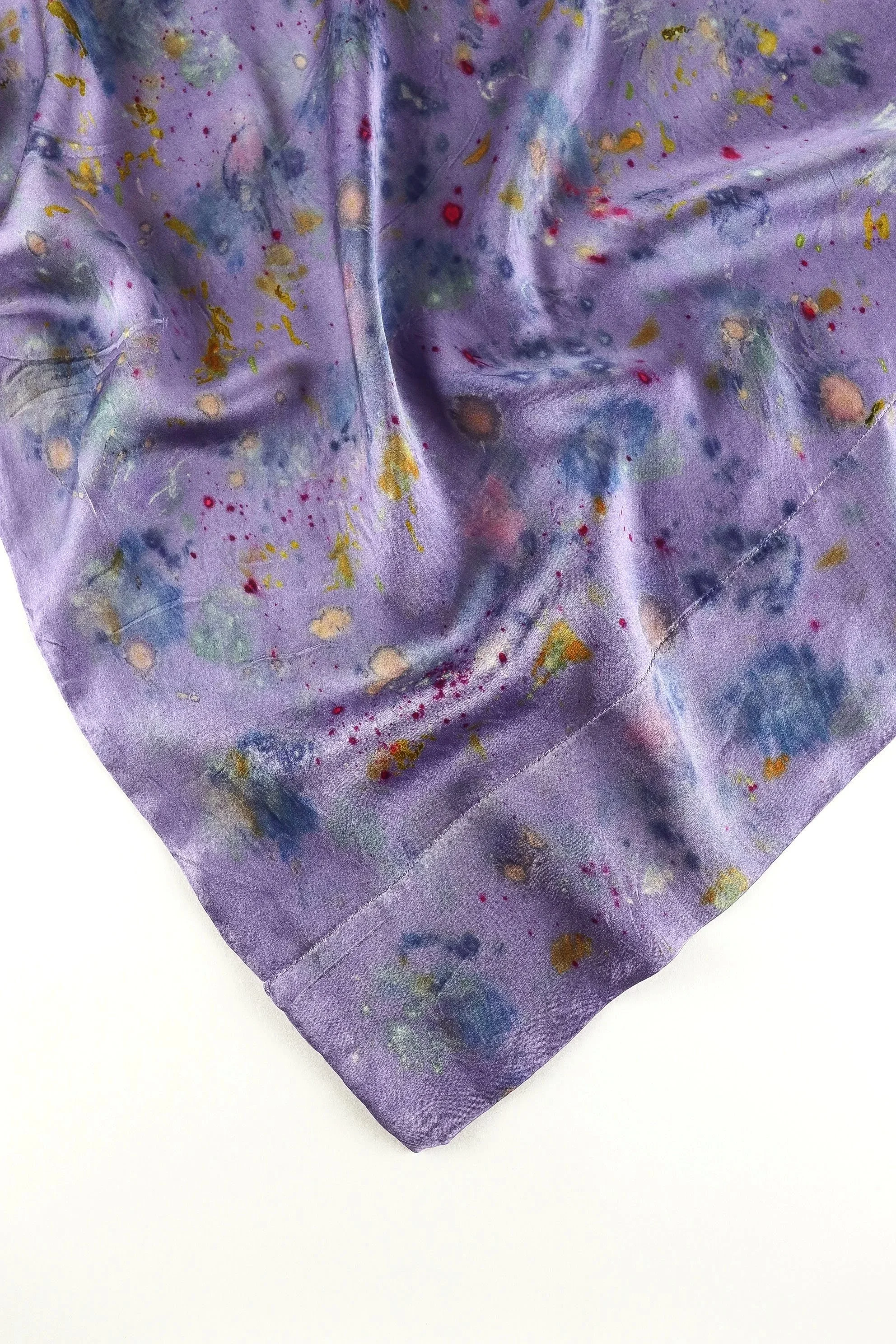 Botanically Dyed Silk Pillowcase