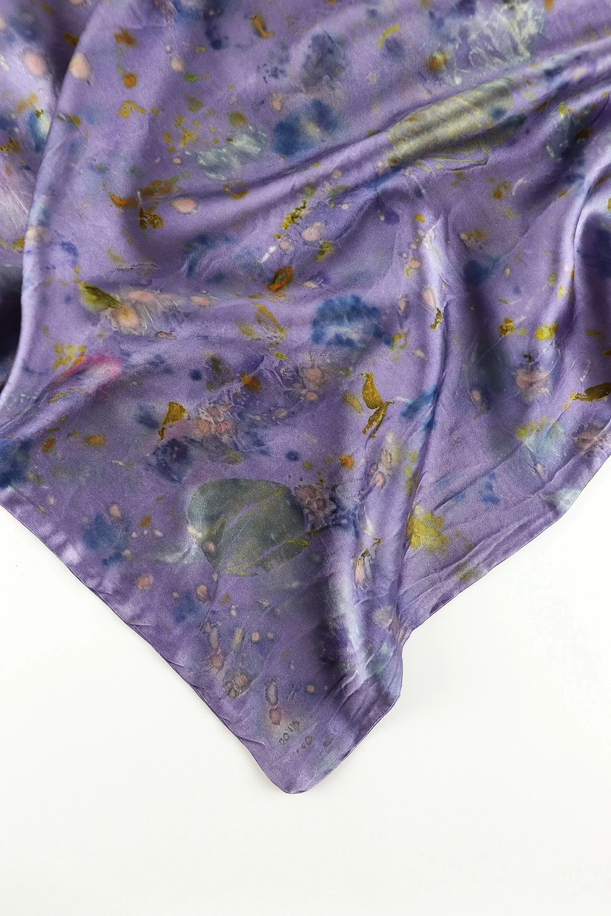 Botanically Dyed Silk Pillowcase