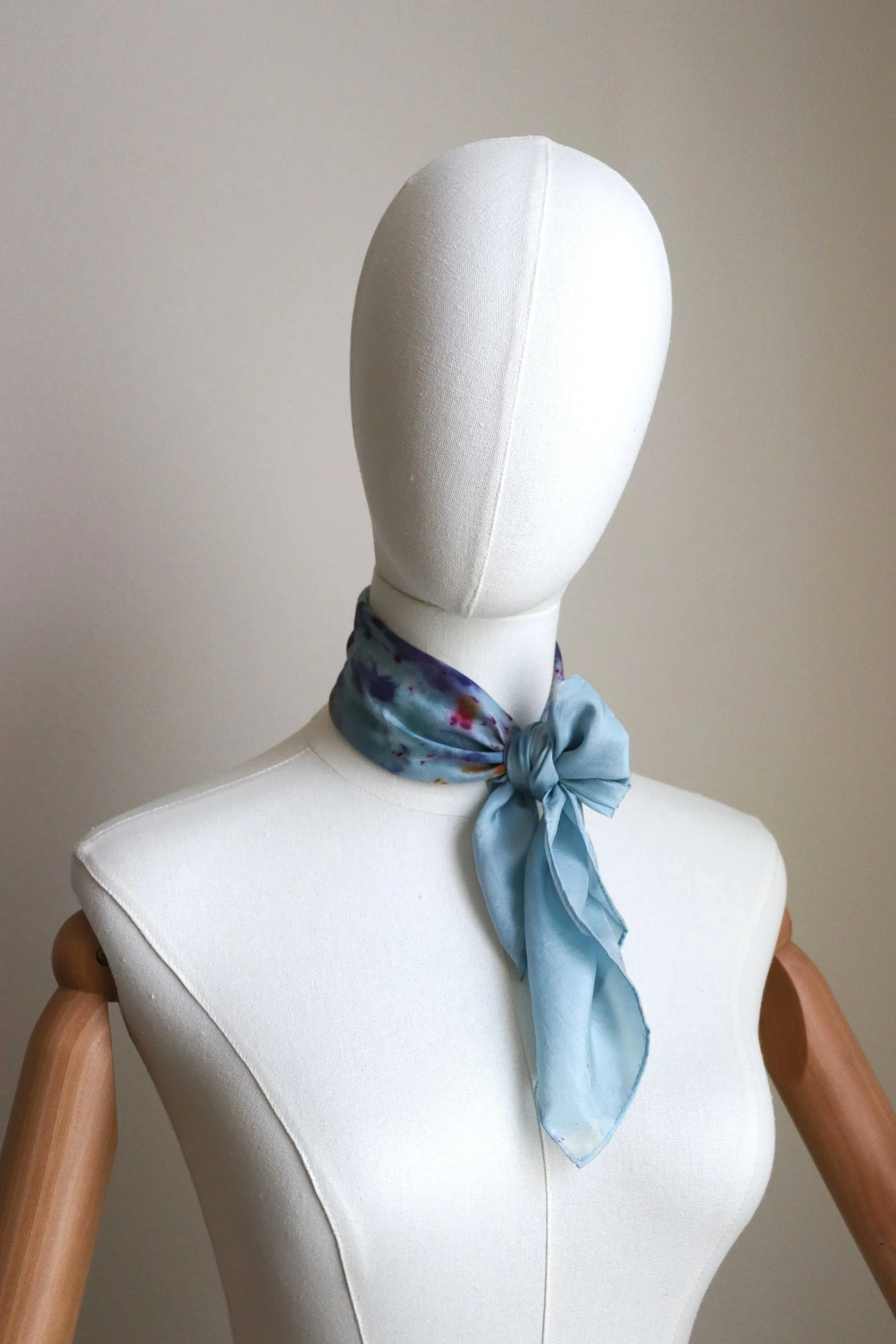 Botanically Dyed Silk Scarf