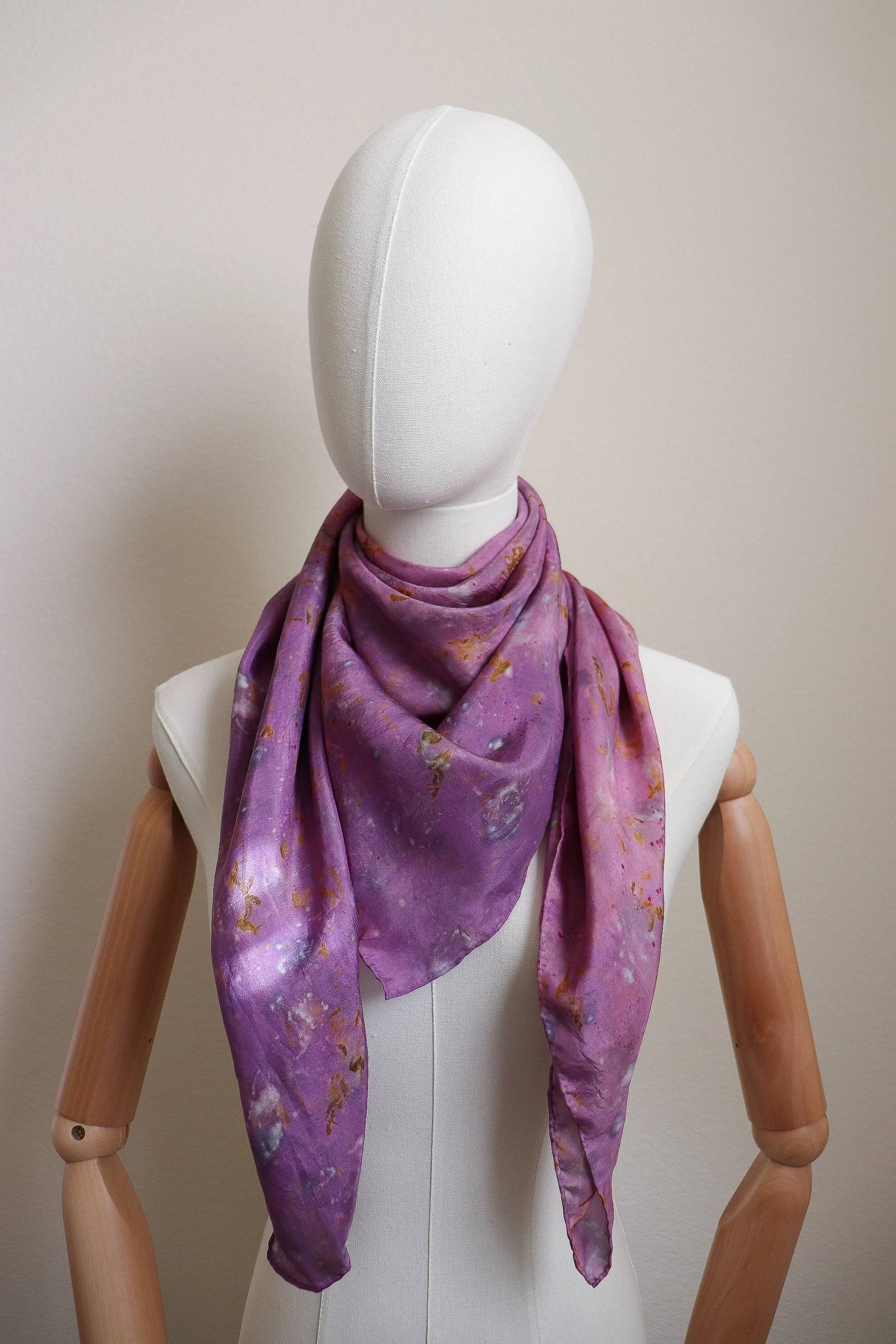 Botanically Dyed Silk