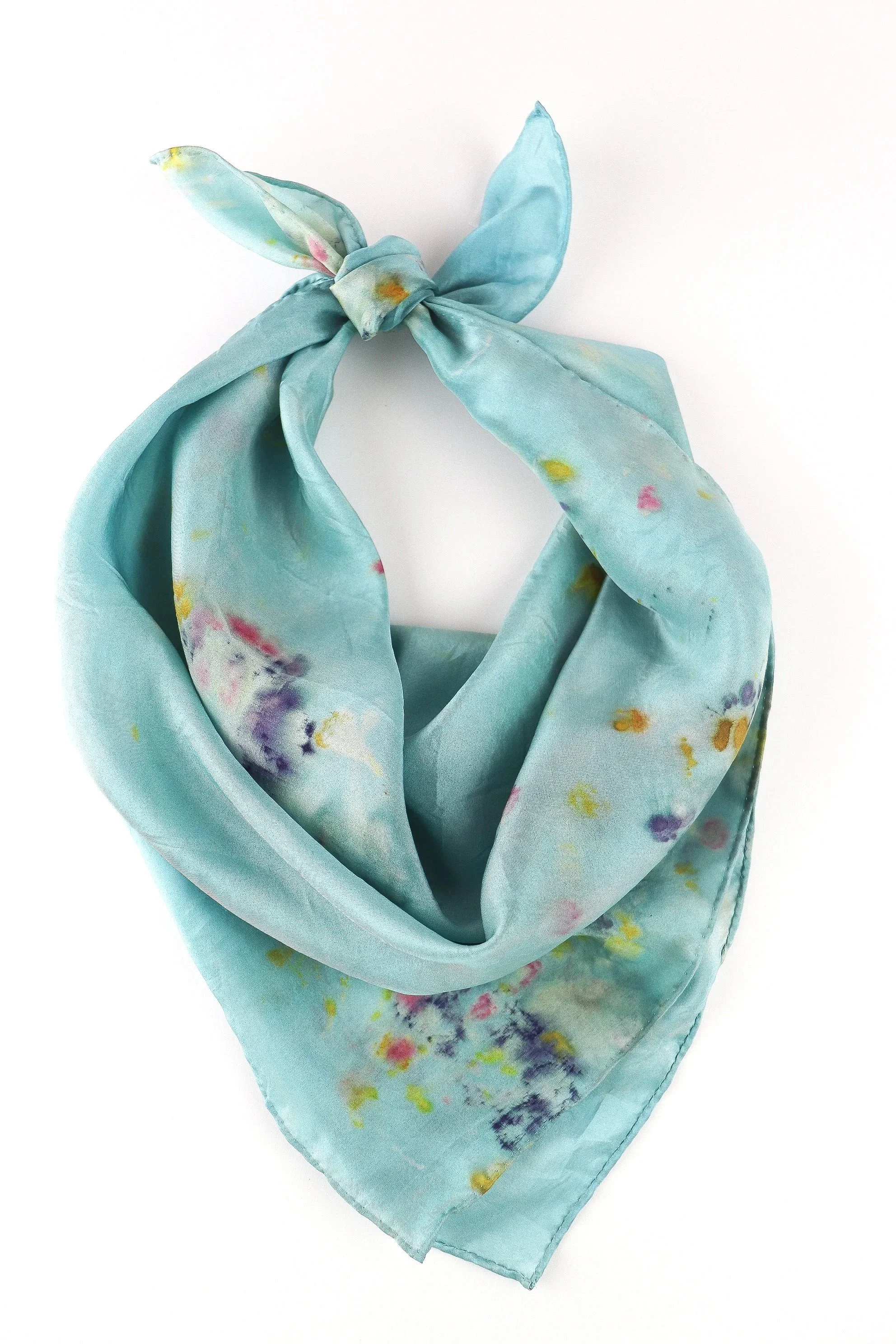 Botanically Dyed Silk Scarf