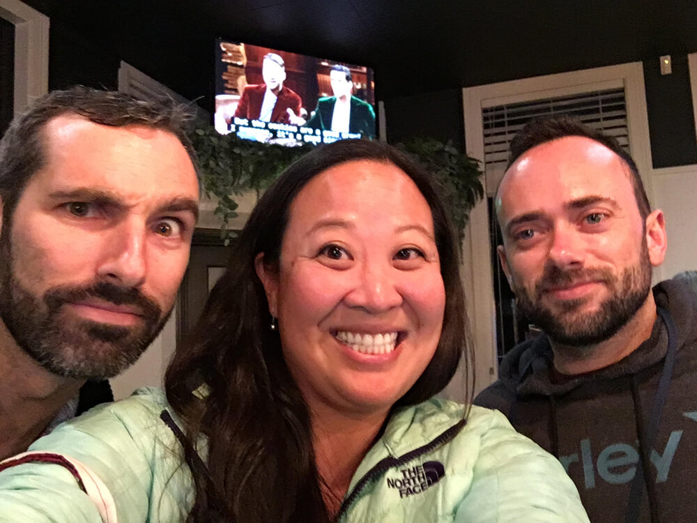  Peter Cowman, Tiffany Sih and Rohan Brooker (left to right) at the 2018 ASFB conference in Melbourne, Victoria. Submitted by Tiffany Sih. 