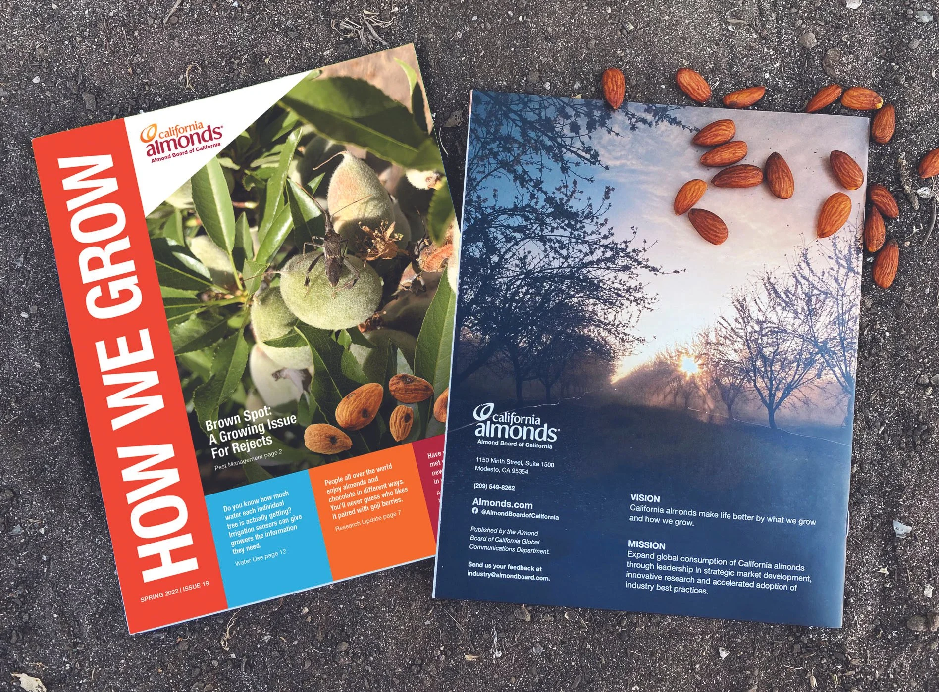 Almond Board of California - Publication Design