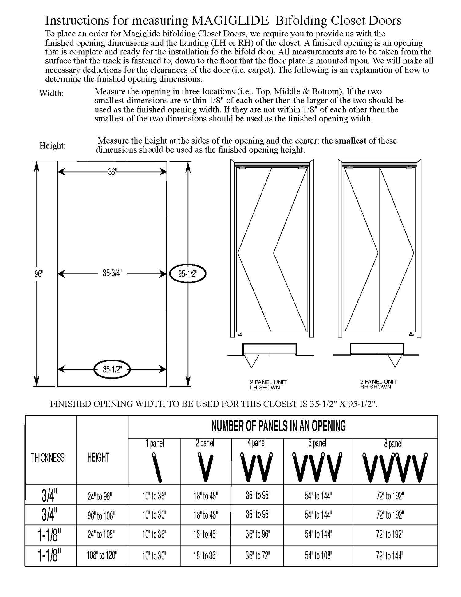 Landquist & Son, custom and durable closet doors