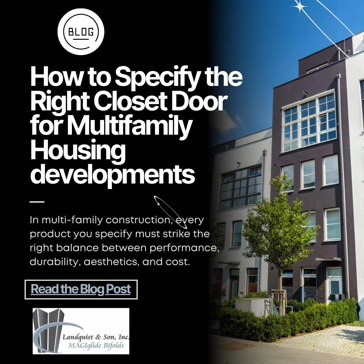 How to Specify the Right Closet Door for Multifamily Housing developments