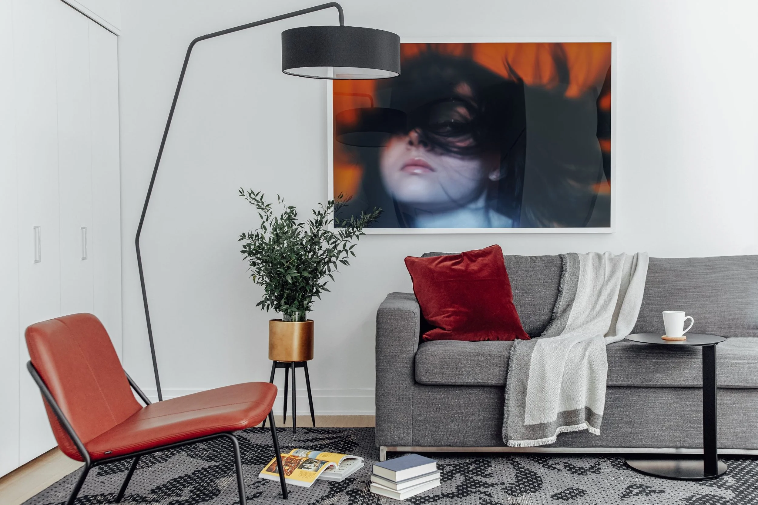 Space Saving Closet Door for small apartments