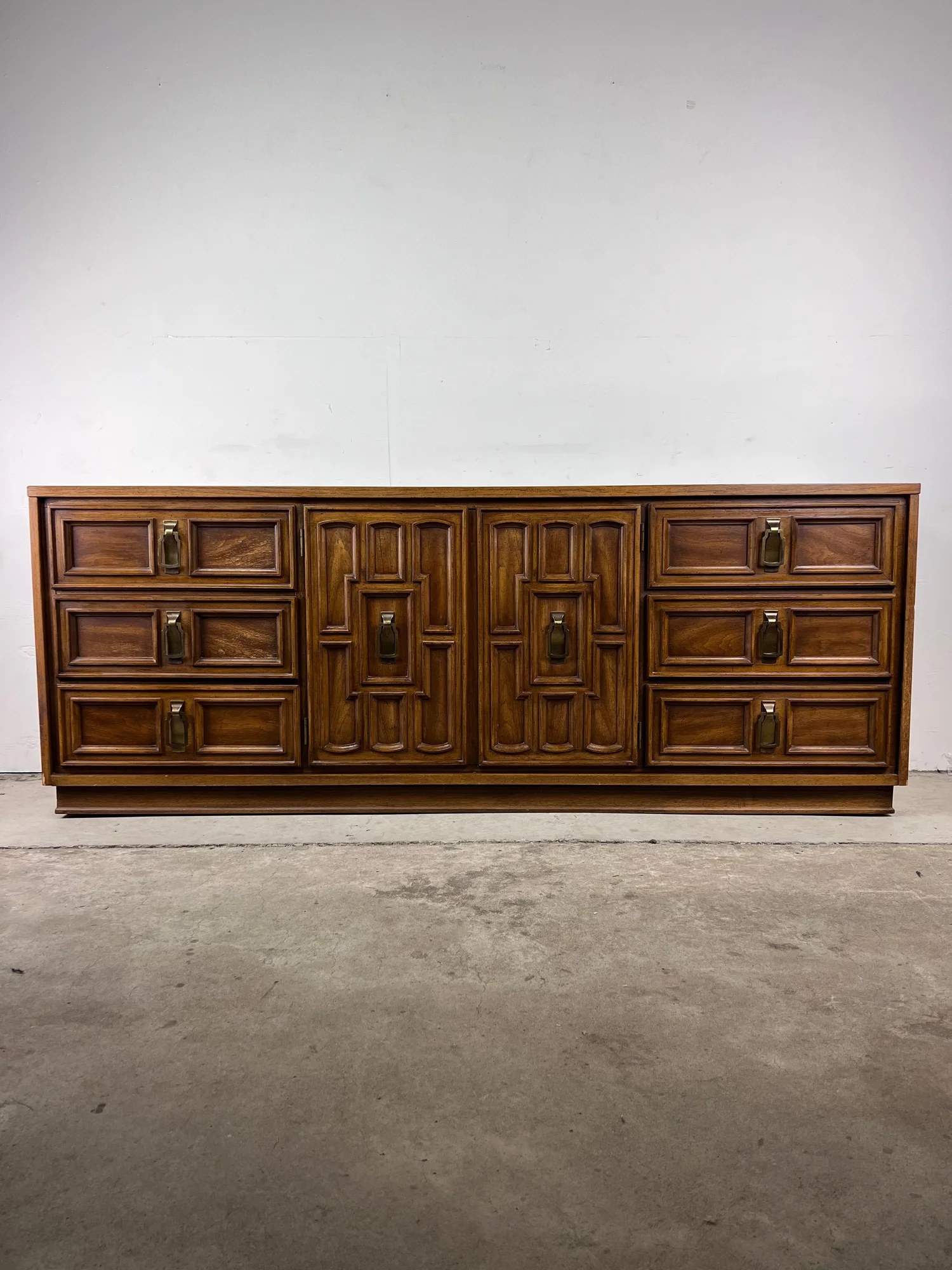 stiva classic mid century dresser Saracina Home - Brandclub - Stiva Classic Mid-Century Modern Horizontal 6 Drawer Dresser