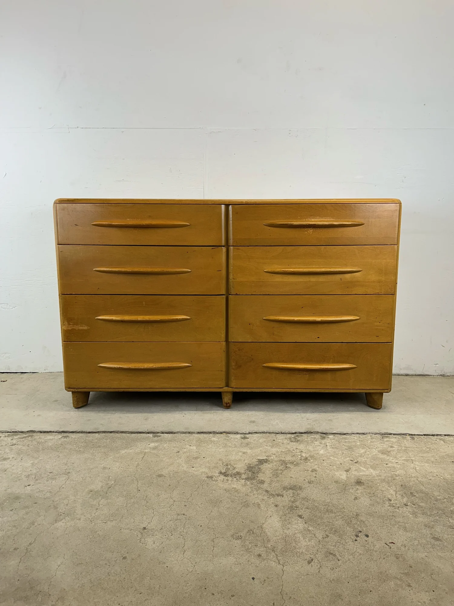 8 drawer mid century modern dresser Mid-Century Modern 8-Drawer Dresser, c.1960's  Vintage Supply
