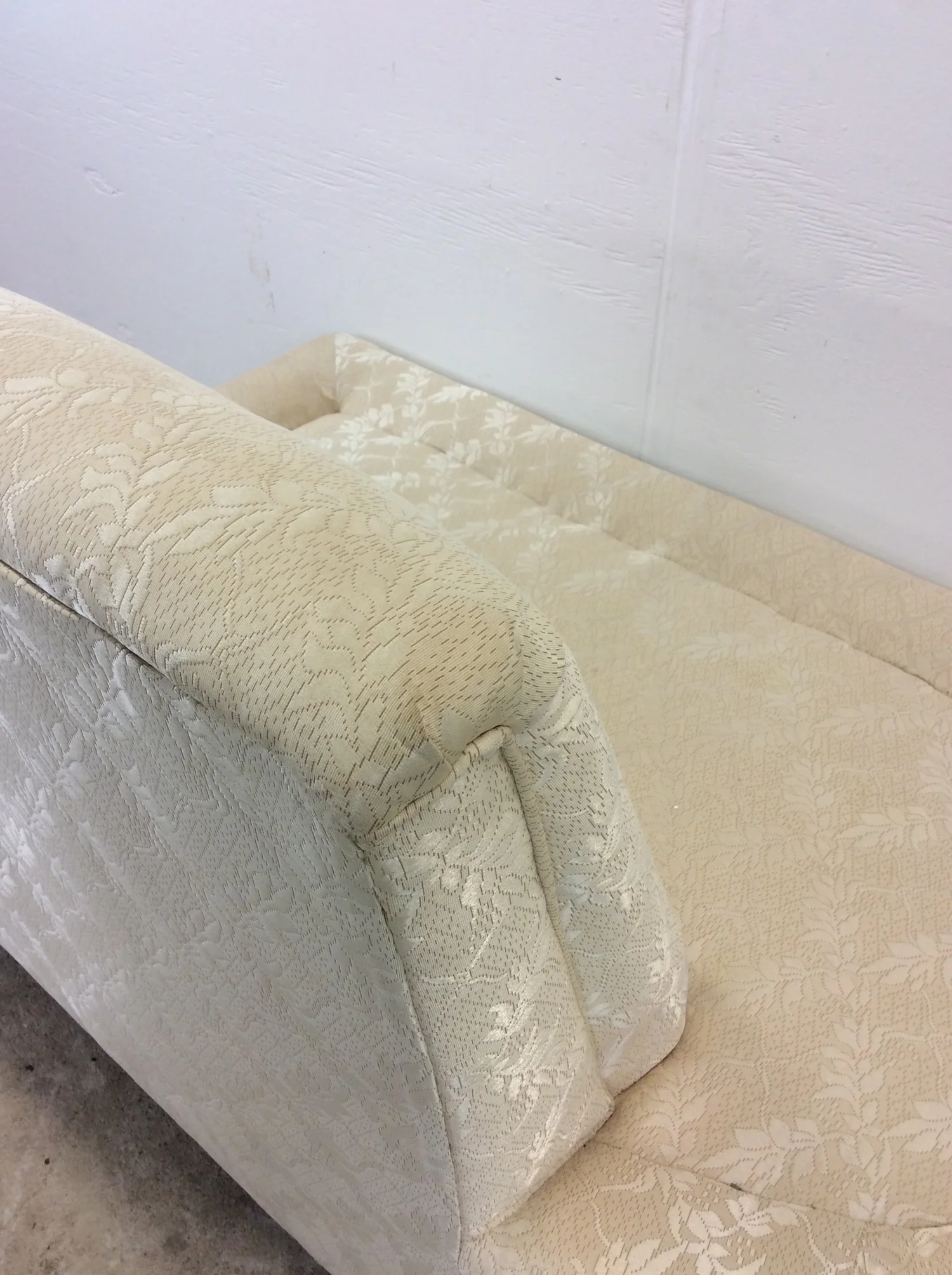 Mid Century Modern 3pc Sectional Sofa with Vintage Upholstery