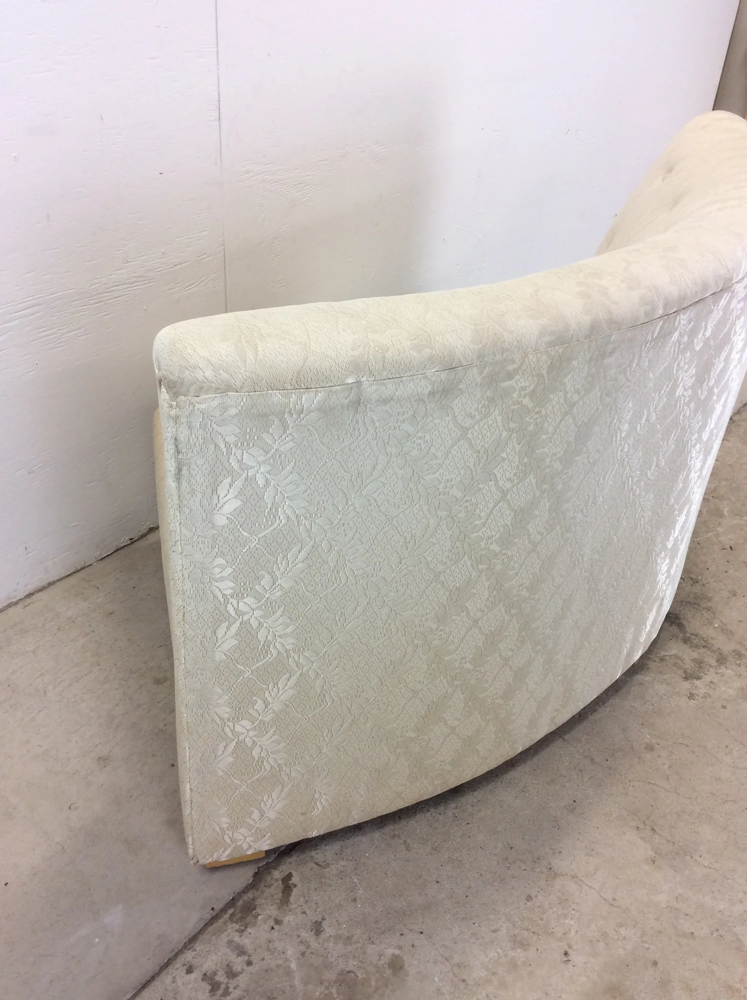 Mid Century Modern 3pc Sectional Sofa with Vintage Upholstery